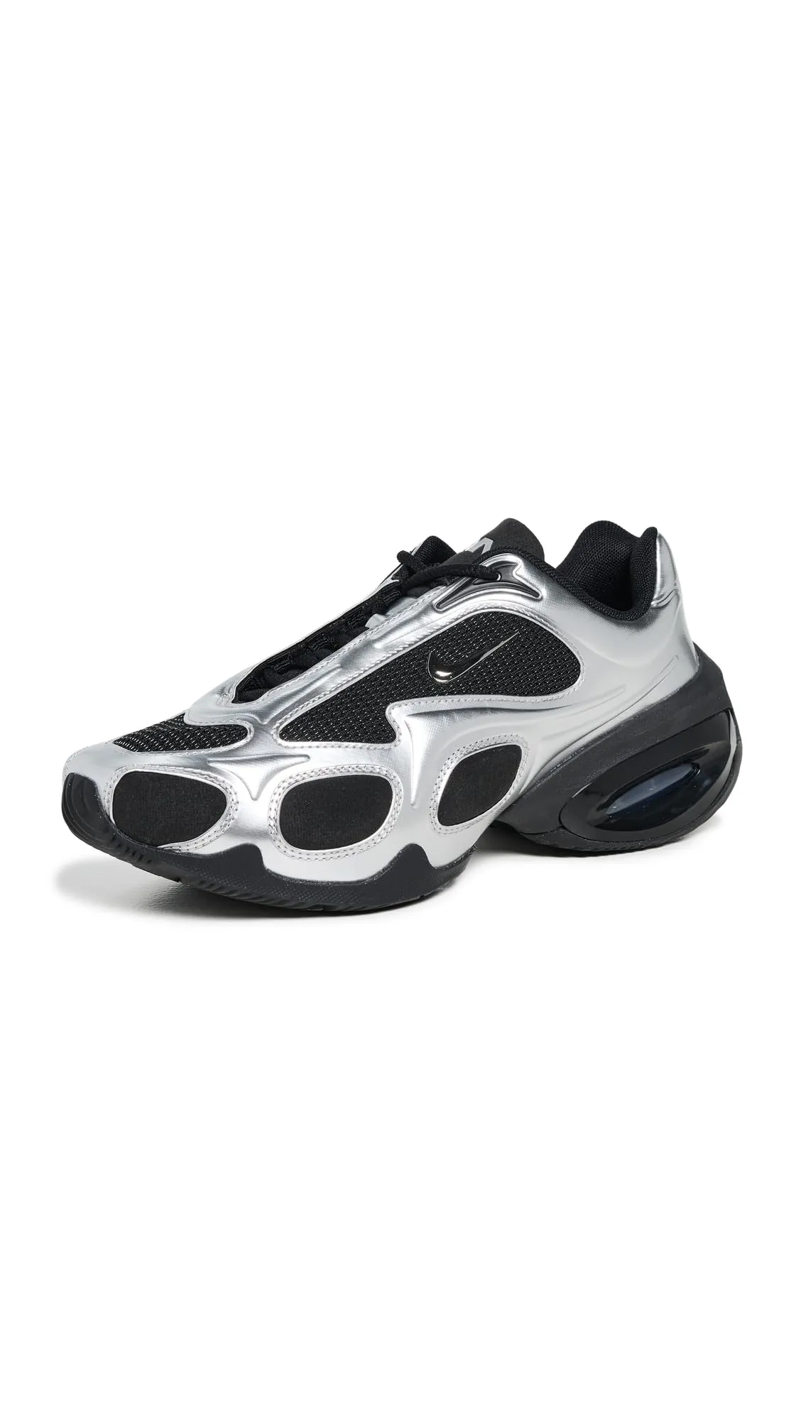 NIKE FV1920-001 Wmns Air Max Muse Donna, Black/Metallic Silver EU 39