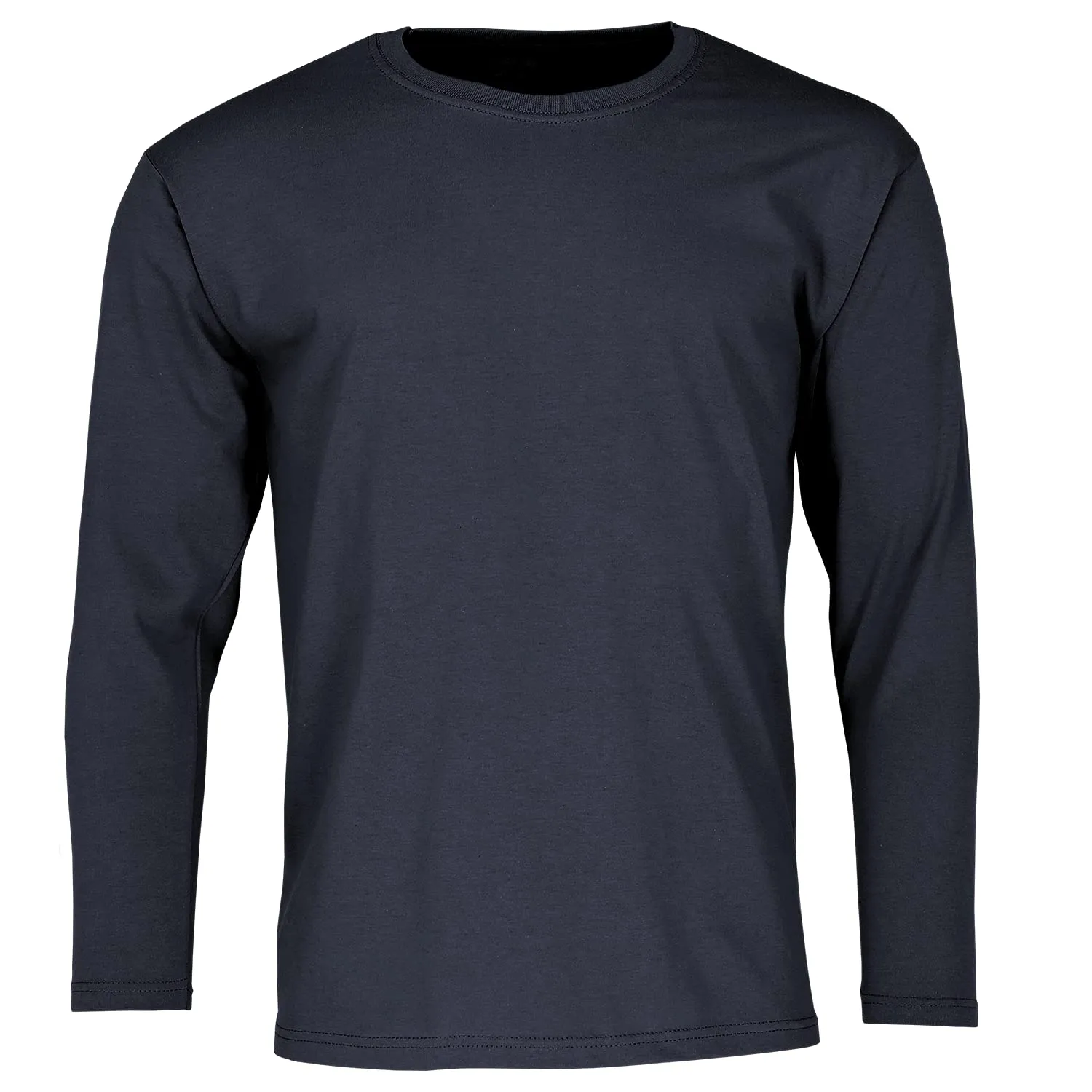 Fruit Of The Loom Long Sleeve Valueweight Tee Maglia, Uomo, Blu (Deep Navy), Large