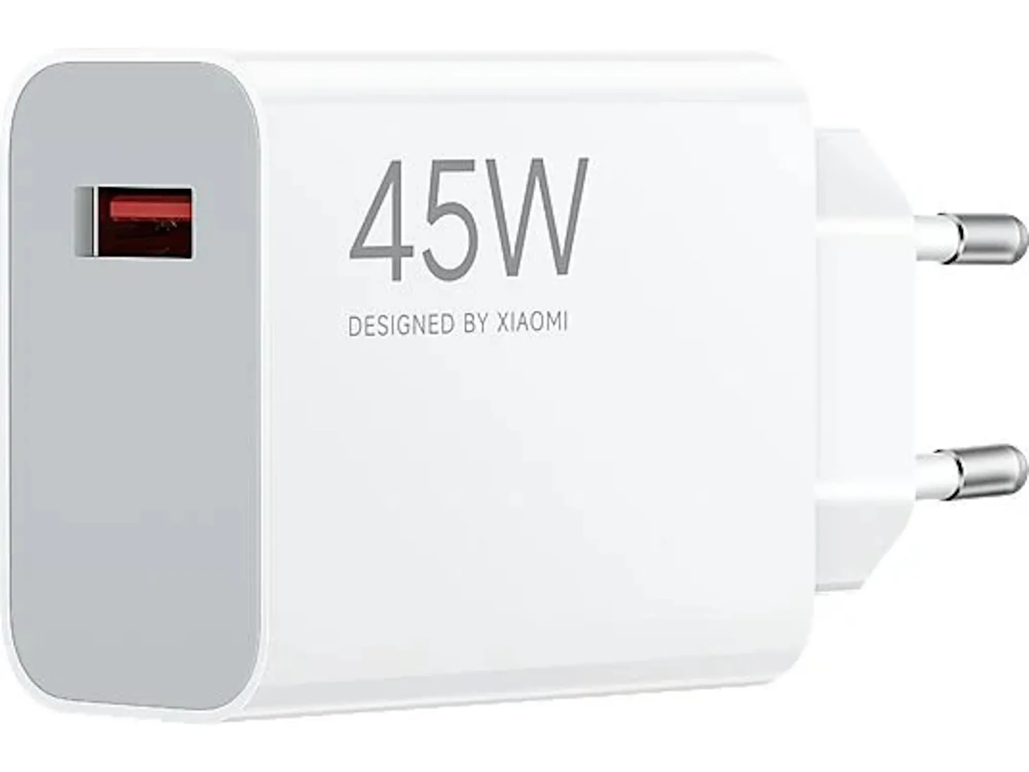 Xiaomi Adaptador de Corriente de Carga Rápida 45W USB-A Blanco