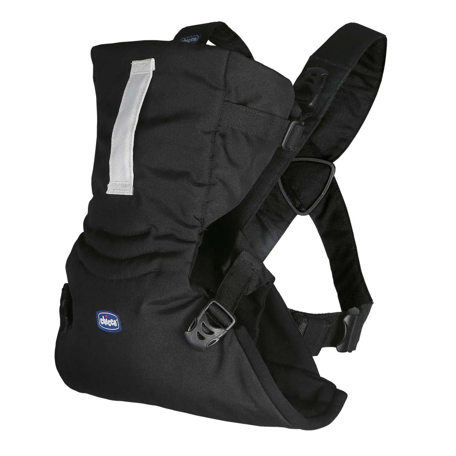 Chicco Easyfit Marsupio Neonati Ergonomico per Bebè e Bambini dalla Nascita a 9 Kg, Porta Bebè Semplice e Intuitivo da Indossare, Fronte Mamma e Fronte Strada, Supporto per Testa e Collo, Nero