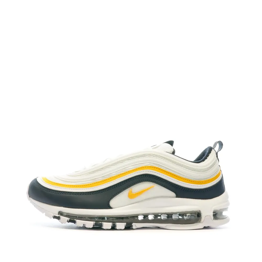 Nike Air Max 97, Scarpe Da Ginnastica Basse Uomo, Multicolore White Wolf Grey Black 101, 40 EU
