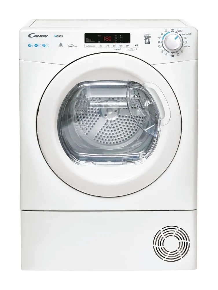 Candy CRE H10A2DE-S - Asciugatrice con pompa di calore, 10 kg, NFC, Classe energetica A++