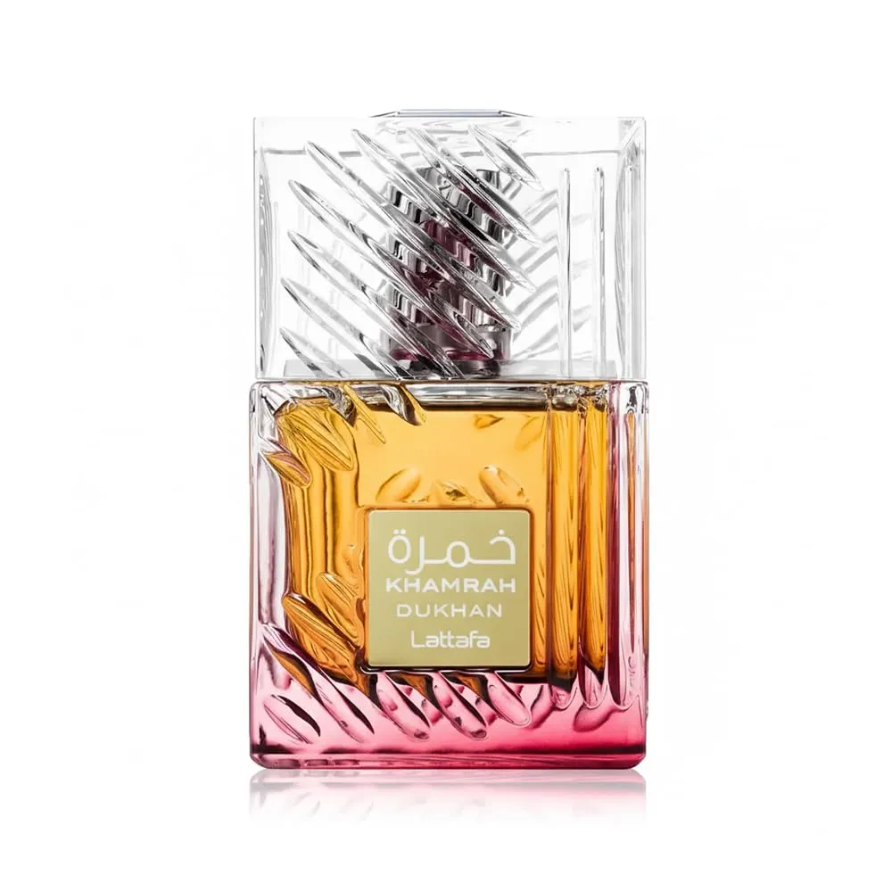 Lattafa Khamrah Dukhan for Unisex Eau de Parfum Spray, 3,4 Ounce / 100 ml