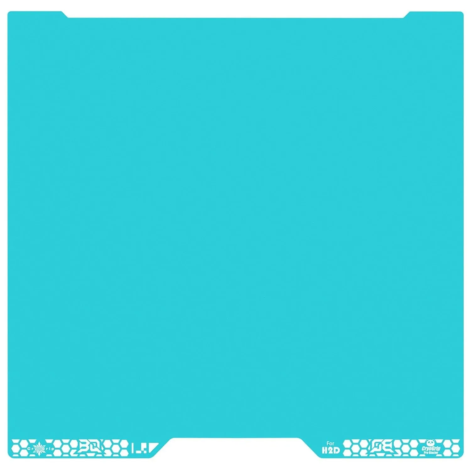 BIQU CryoGrip Pro Glacier 346 x 355 mm Panda Build Plate for Bambu-Lab H2D Print Double Sided Upgrade Plate Removable Surface Platform