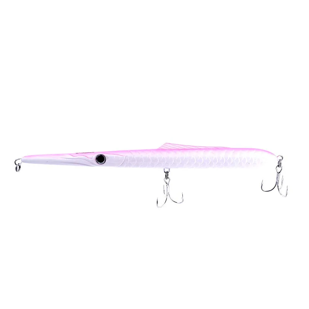 JATSUI Drake 210 Skipping Lure Floating, Needle, Misura, Colore PK Artificiale da Pesca, Bianco/Rosa, 210 mm