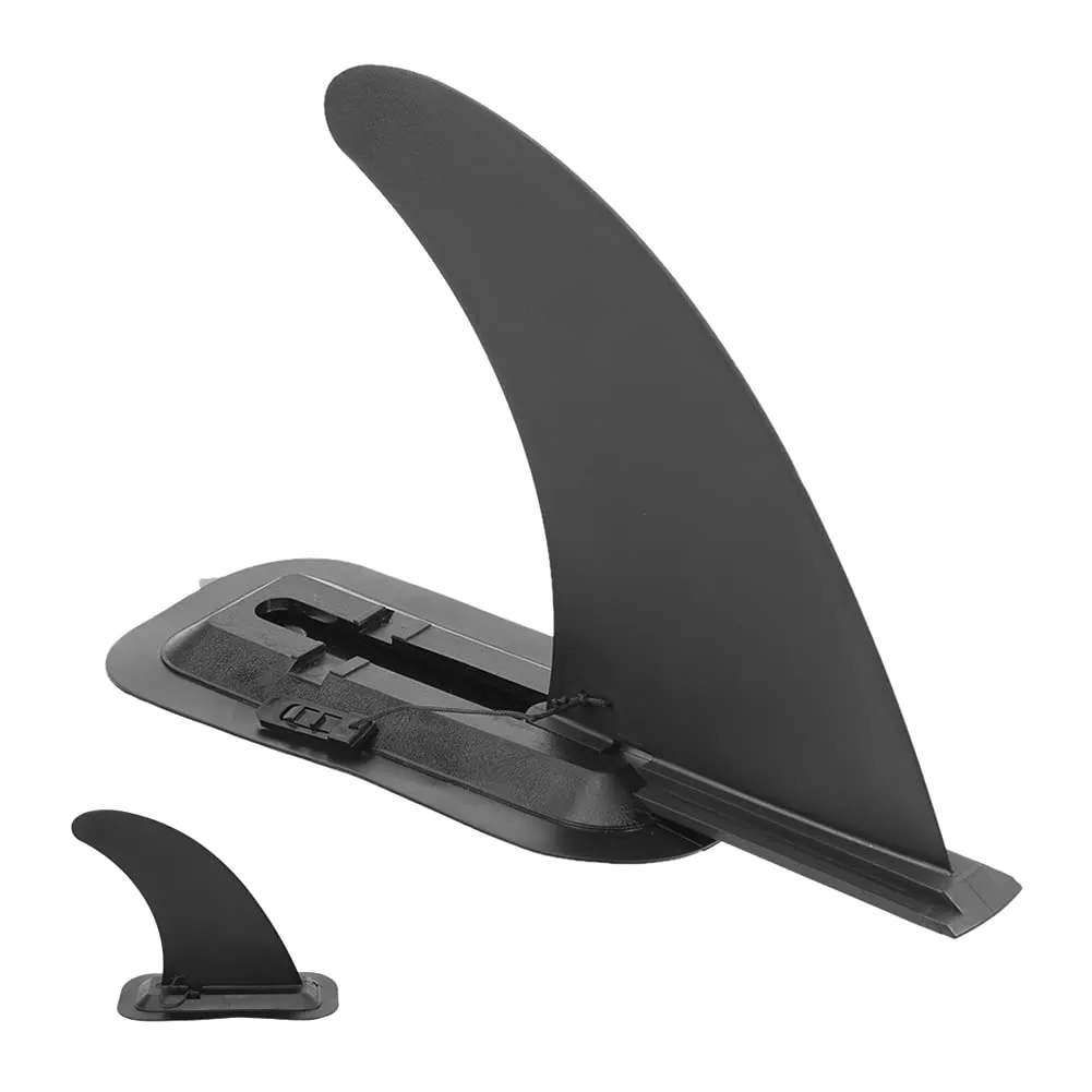 Tavola da Surf SUP Fin,Tavola da Surf Fin,Pinne da Surf Rimovibile,Centrale Pinna PVC per Tavola da Paddle Gonfiabile Kayak Canoe
