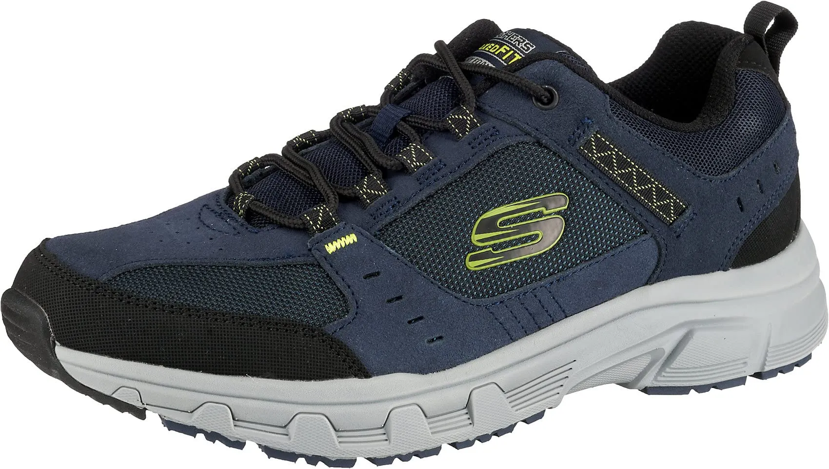 Skechers Oak Canyon 51893-NVLM, Mens trekking shoes,sports shoes, navy, 42 EU