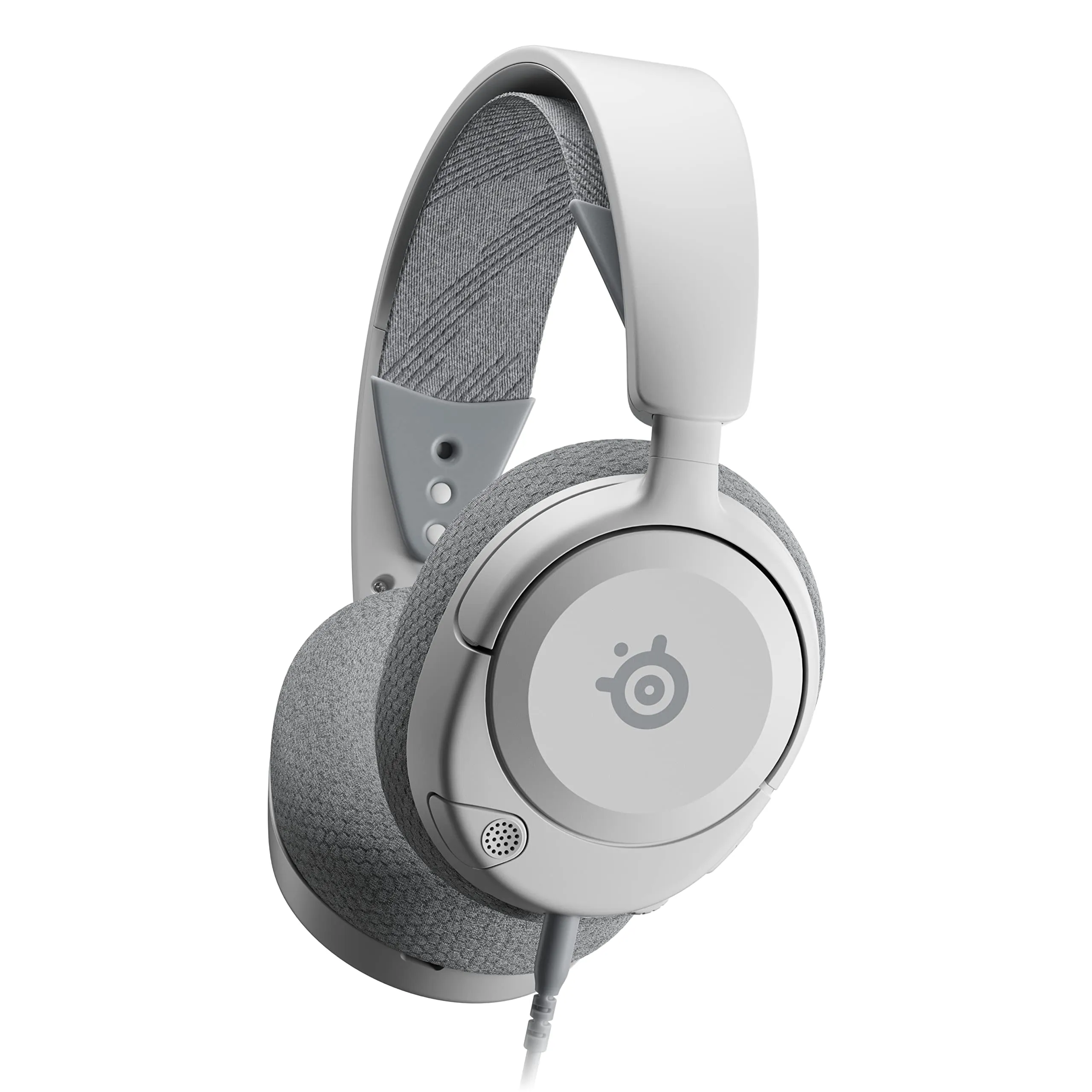 SteelSeries Arctis Nova 1 - Cuffie da gaming multisistema - Driver Hi-Fi - Audio spaziale a 360° - Cuscinetti auricolari in memory foam - Ultra leggere - PC, PS5, PS4, Switch, Xbox - Bianco