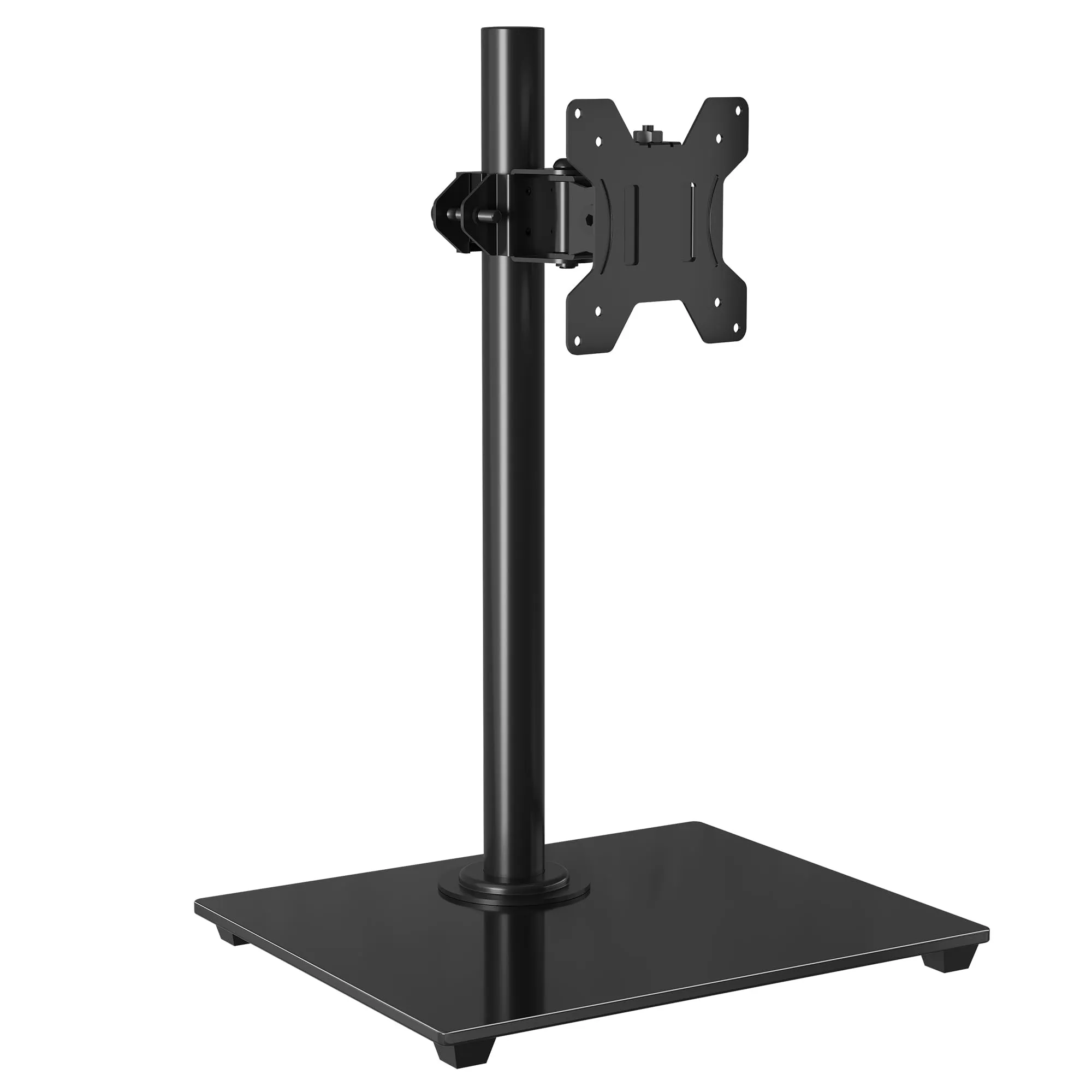 BONTEC Supporto per Monitor per Schermi da 13-32 Pollici, Supporto Monitor Scrivania con Base Fino a 10 kg, Braccio Scrivania Regolabile in Altezza, VESA 75mm e 100mm