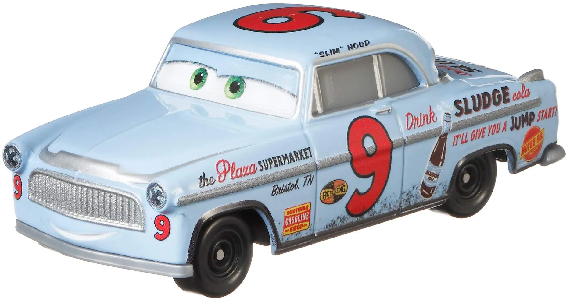 Mattel Cars 3 Personaggio 1:55 Slim Hood