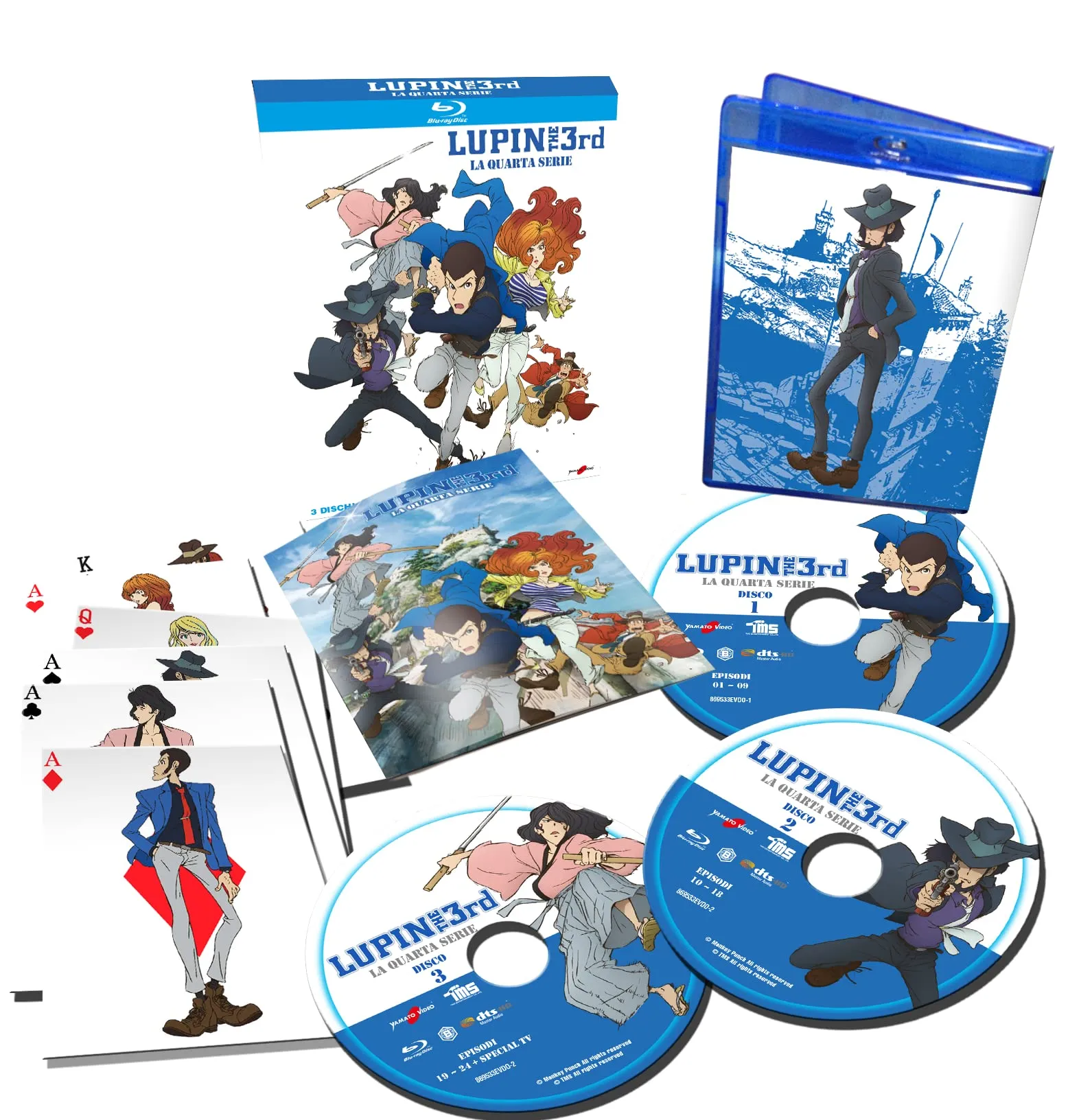 Lupin III - La Quarta Serie (3 Bd)