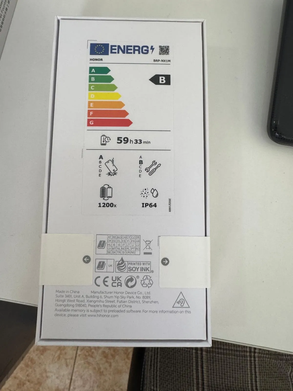 HONOR Magic7 Lite 5G 8GB-512GB Púrpura (Titanium Purple) Dual SIM