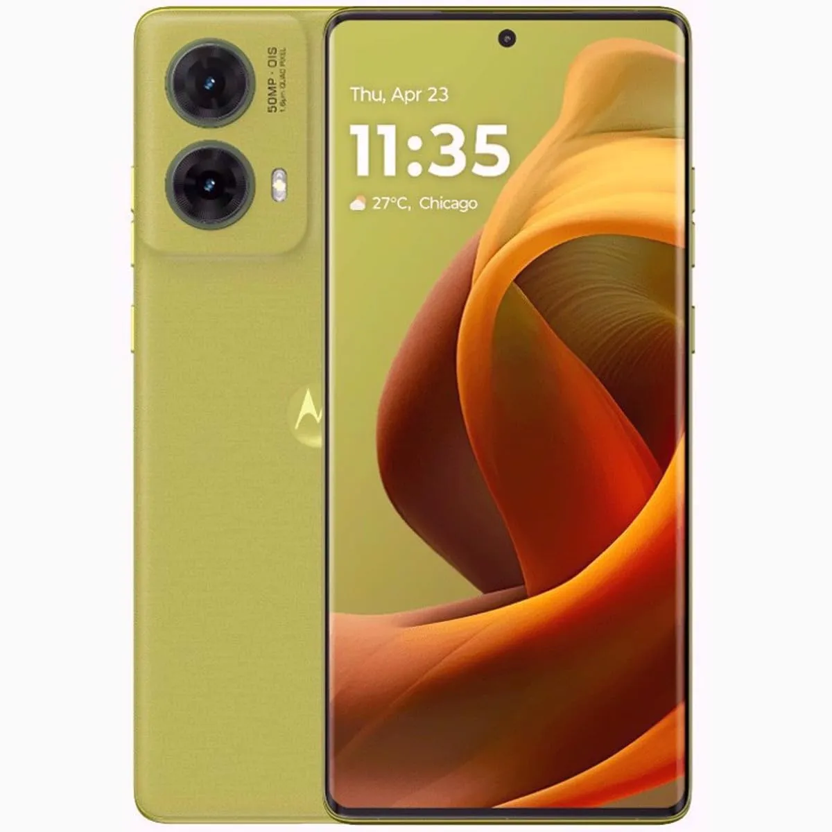 Motorola Moto G85 Dual-SIM 256GB ROM + 8GB RAM (solo GSM | No CDMA) Smartphone 5G sbloccato in fabbrica (verde oliva) - Versione internazionale