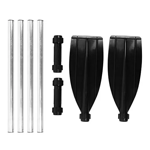Aramox Remi per Barche, Remi a Galla Rimovibili 210 cm/82,7 Pollici, Paddle in Lega di Alluminio a Doppia estremità Portatili per Canoa per Kayak