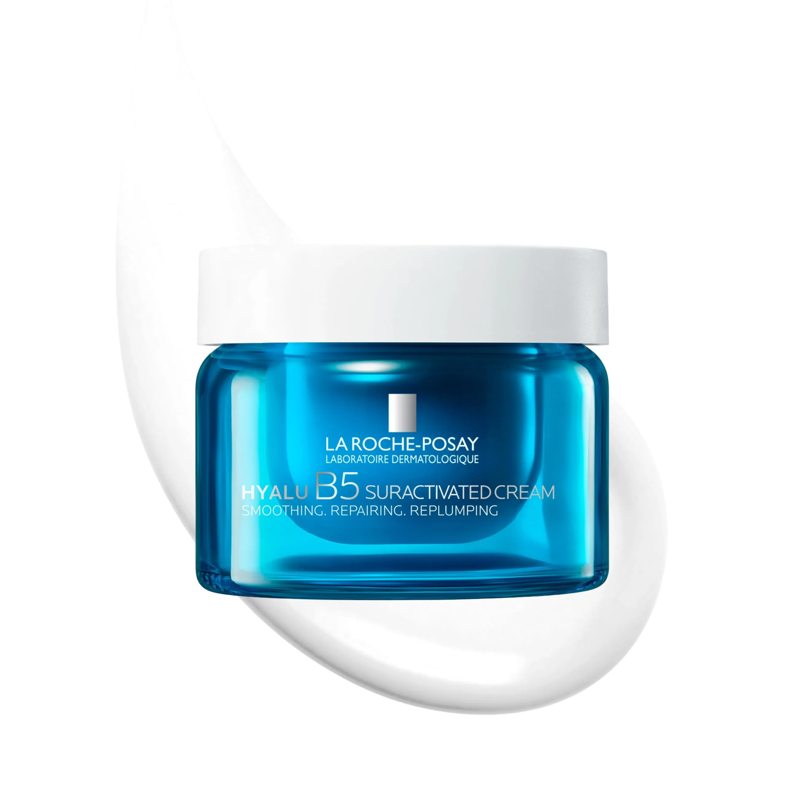 La Roche-Posay Hyalu B5, Crema Anti-Rughe Rassodante, Azione Levigante e Rimpolpante, Rughe e Linee Sottili Ridotte, Con 3 Tipi di Acido Ialuronico e Vitamina B5, 50 ml