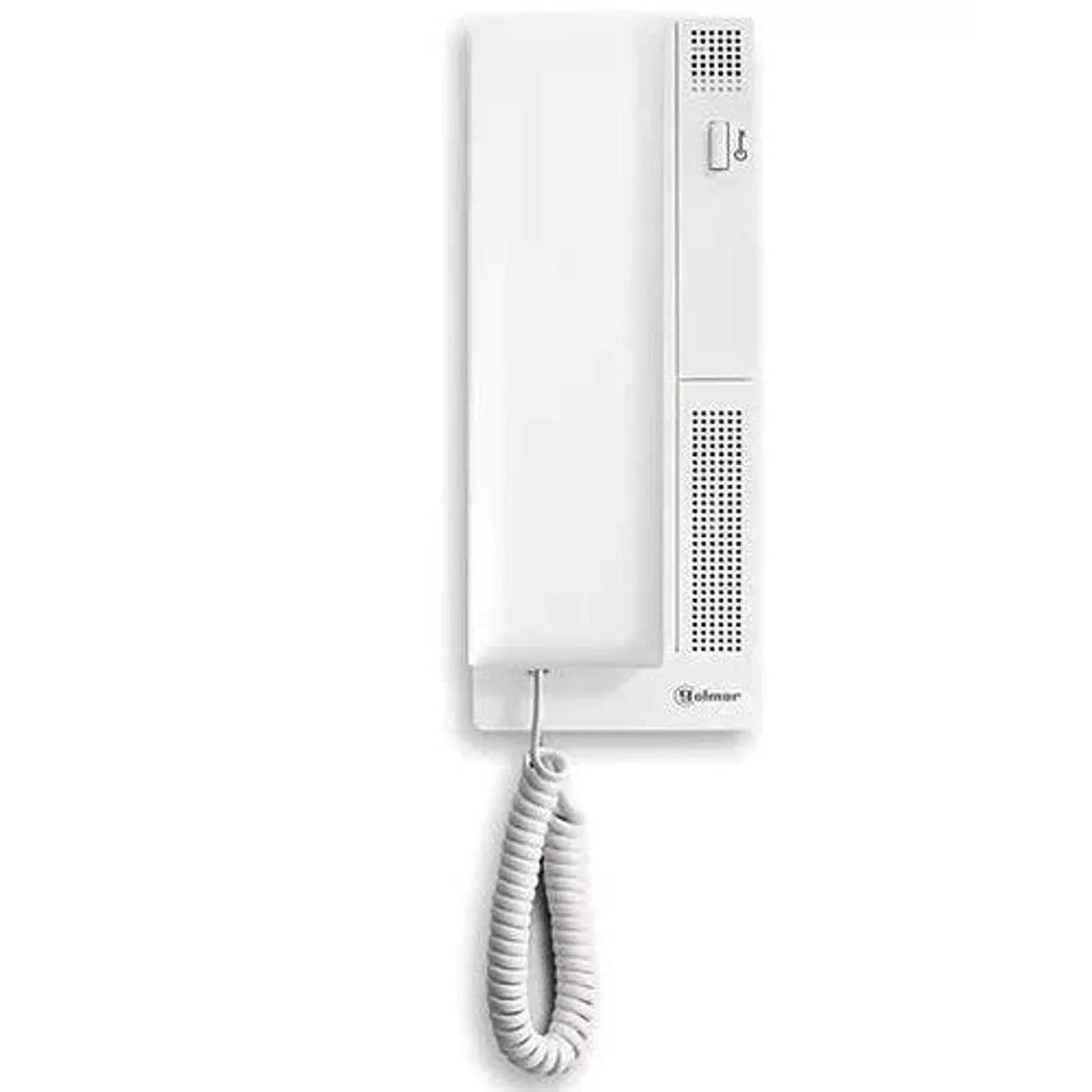 Golmar t-510r - Telefono con cavo, bianco. Valido solo per installazioni a 5 thread solo audio, non valido per le comunità. Leggere attentamente la tabella di compatibilità