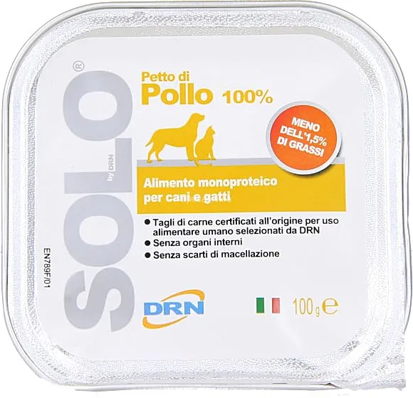 DRN SOLO PETTO DI POLLO 100 gr - confezione da 32