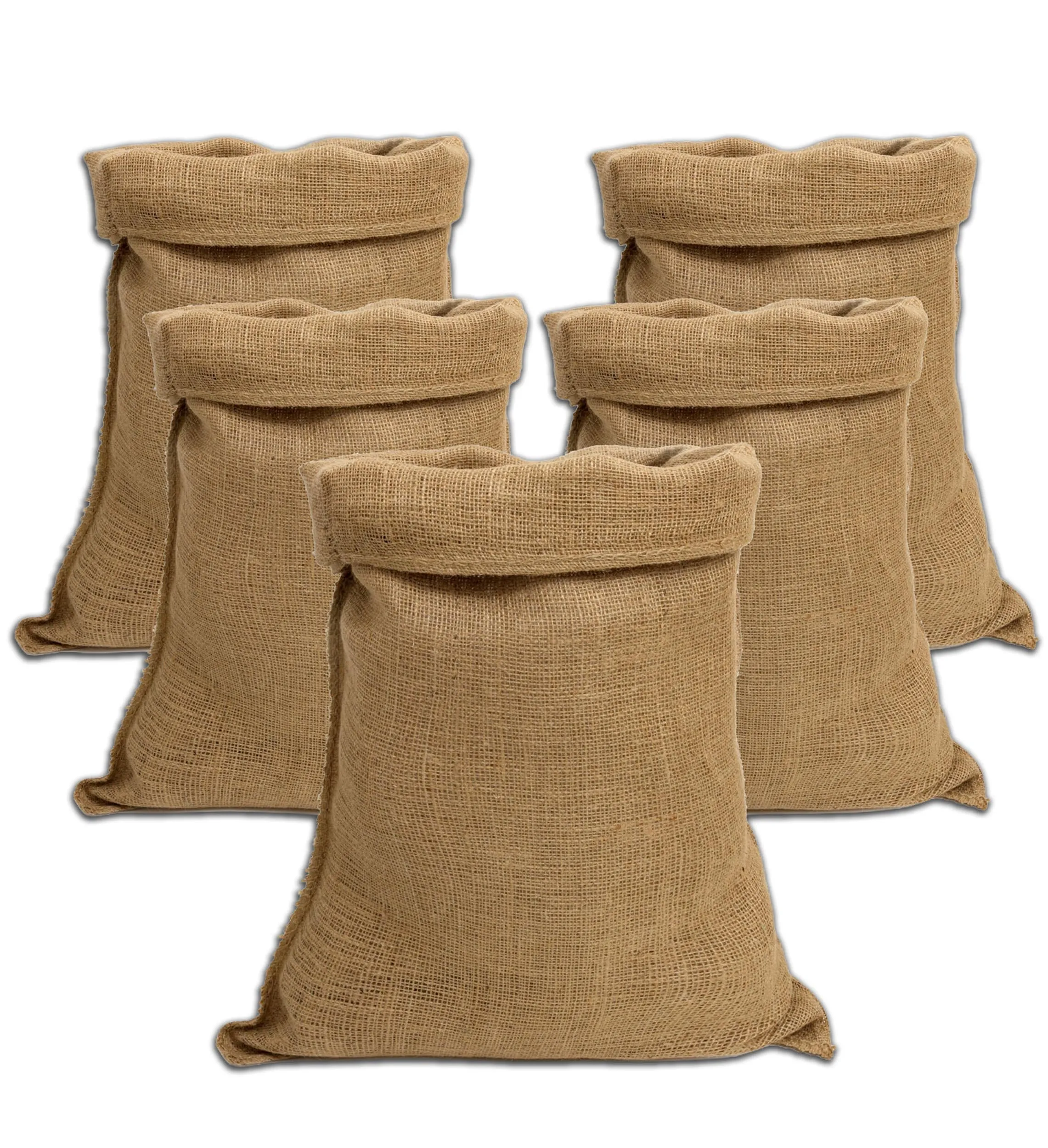 IPEA Sacchi in Juta di Grandi Dimensioni – 80 x 50 cm – 5 PEZZI – Sacco in Tessuto Iuta Naturale per Fai da Te, Arredamento, Giardinaggio, Casa, Contenitore di Oggetti - Sacco Regalo Natale