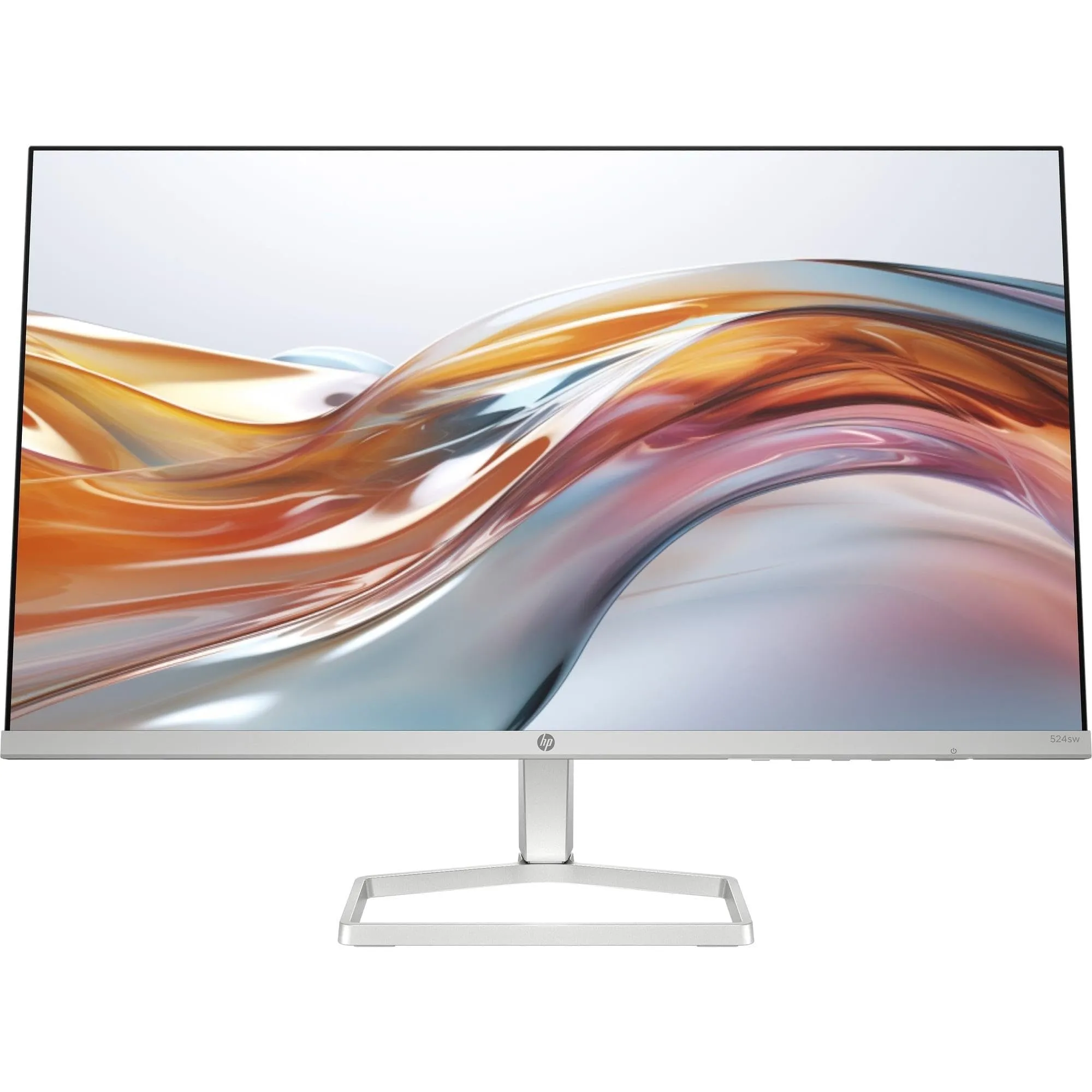 HP 524sw Monitor, Schermo da 23.8" FHD IPS Antiriflesso, Tecnologia HP Eye Ease, Tempo Risposta 5 ms GtG Overdrive, Risoluzione 1920 x 1080, Software HP Display Center, HDMI, Bianco