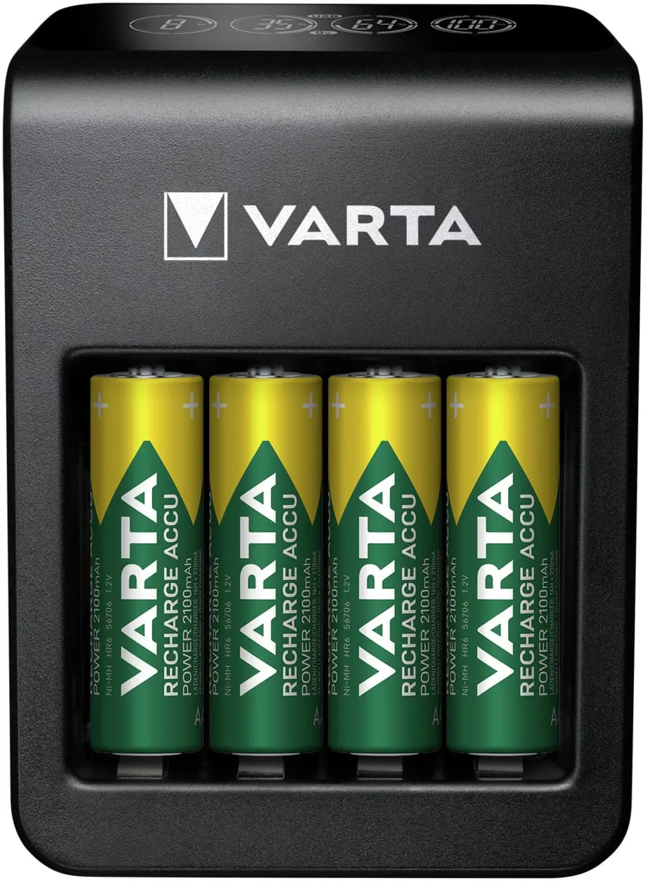 Varta Caricatore LCD per Batterie