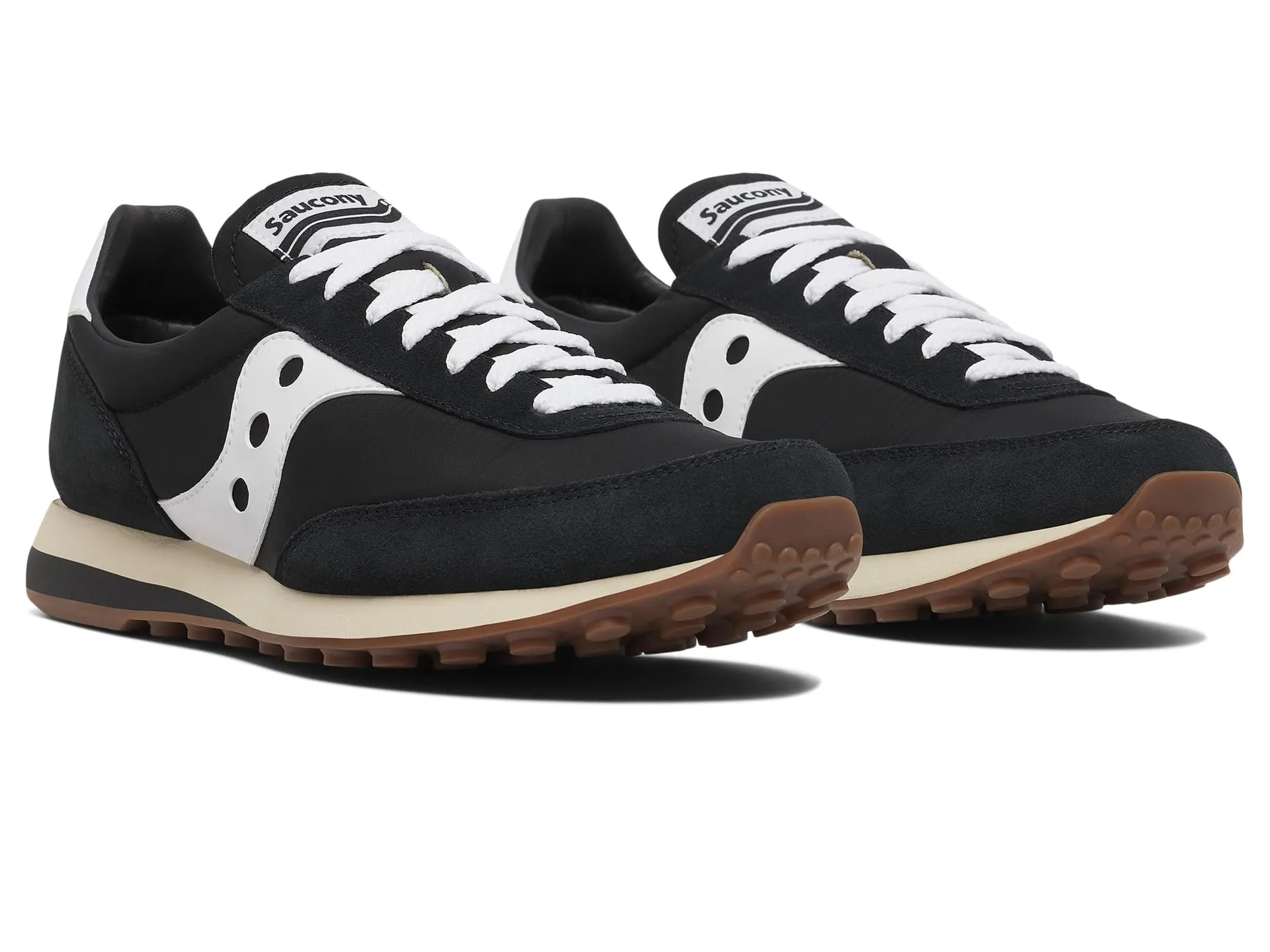 Saucony Trainer 80, Scarpe da Ginnastica Unisex-Adulto, Nero/Bianco, 43 EU