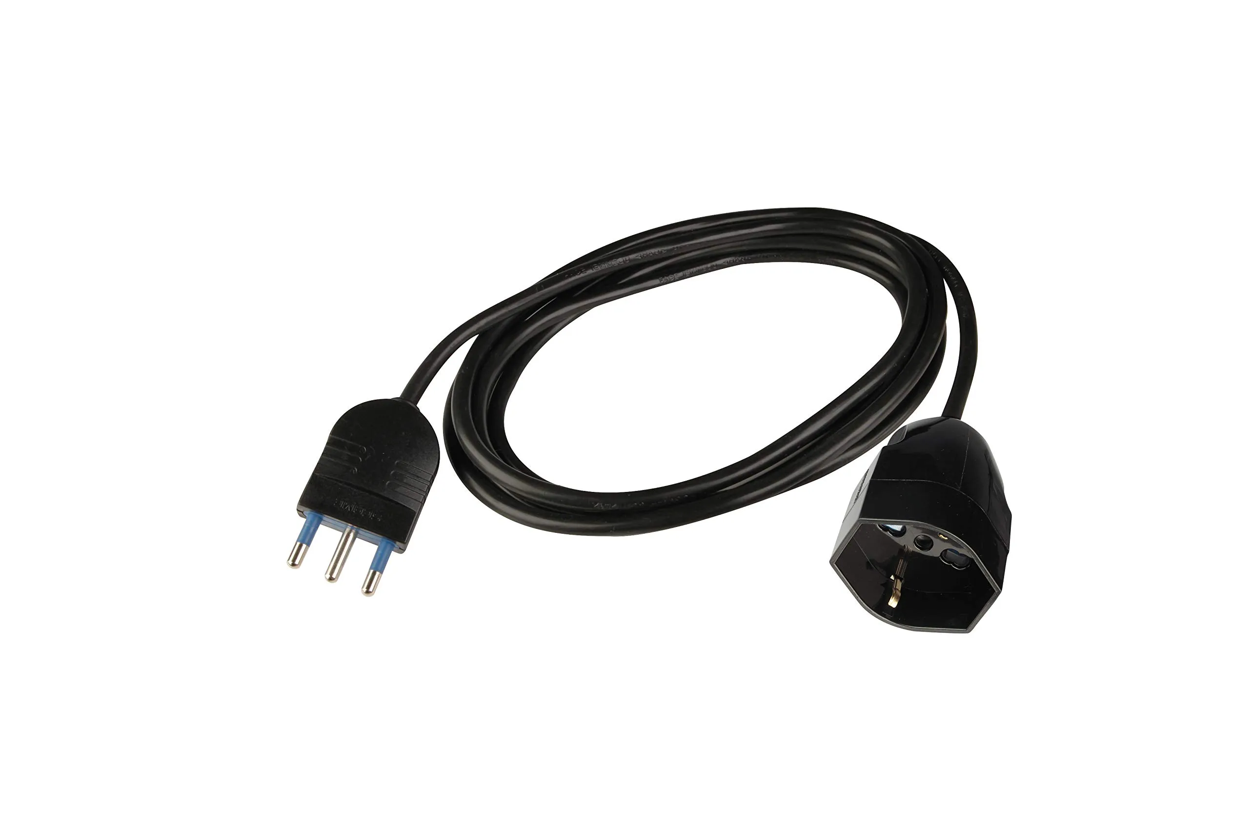 Poly Pool PP2621.1Q 3mt Prolunga Elettrica sp.16A pr.pl.10/16A 2P+T, Nero