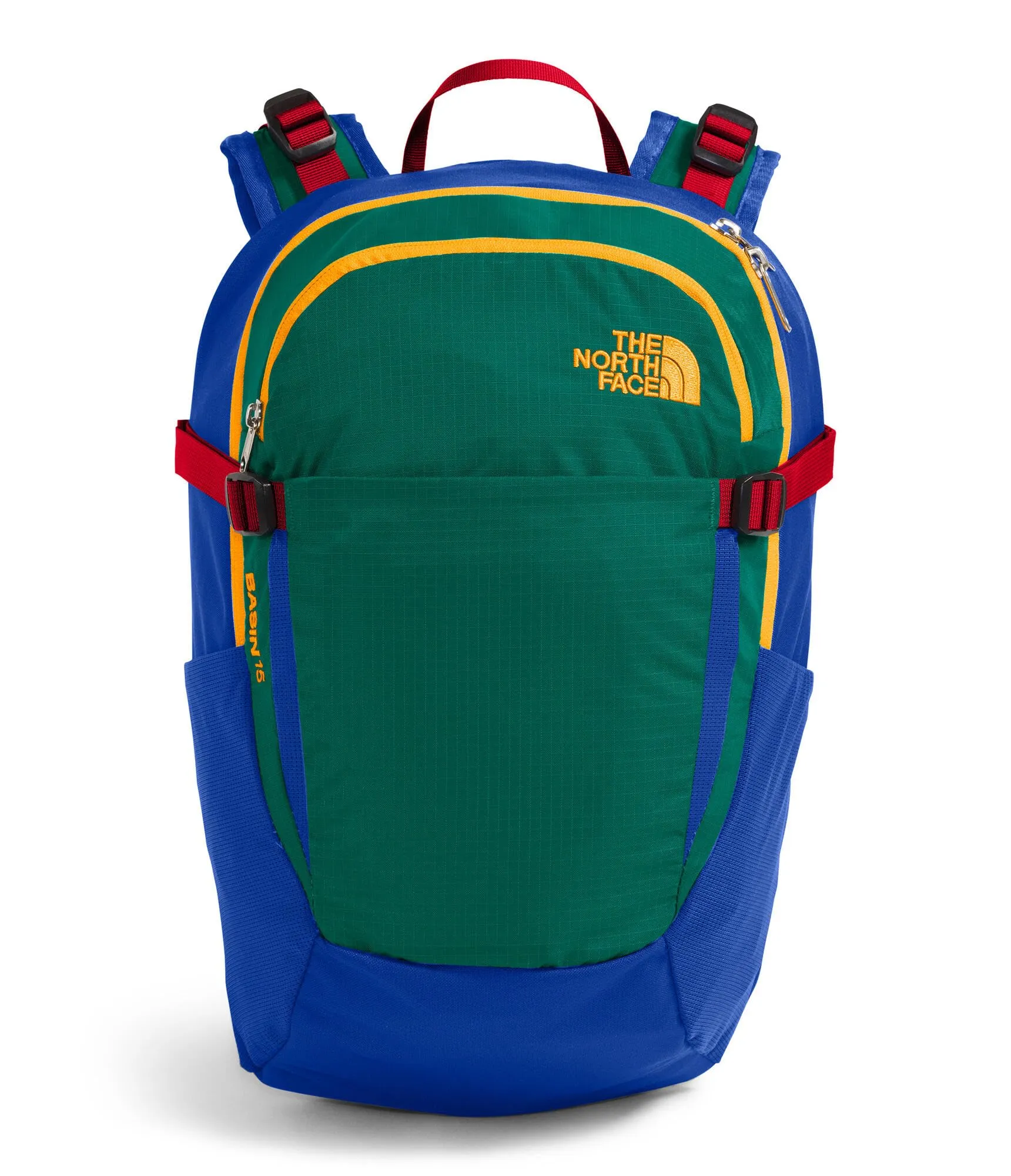 THE NORTH FACE NF0A87SJBIC BASIN 15 Zaino sportivo Uomo TNF Green/TNF Blue Taglia OS