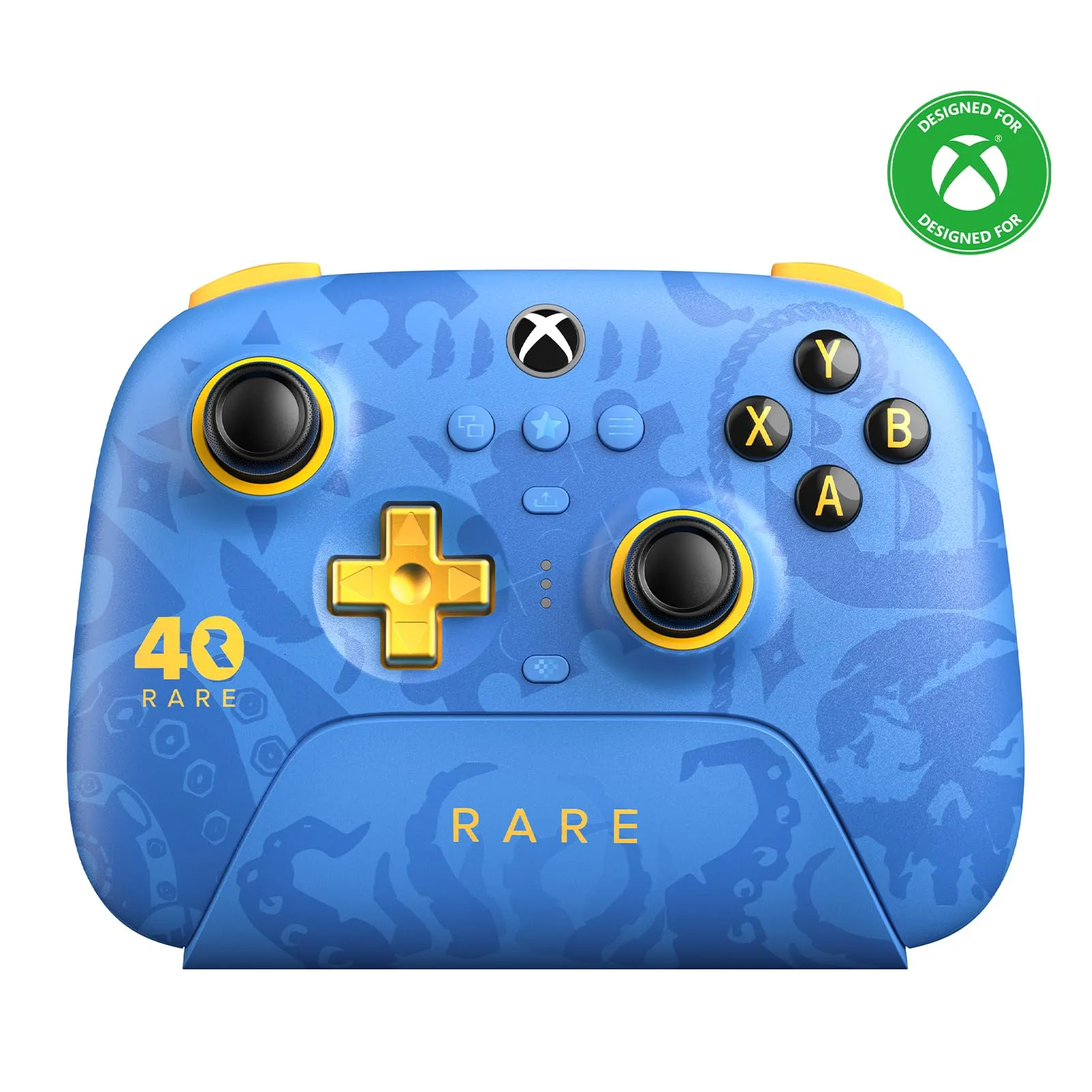 8BitDo Ultimate 3-mode Wireless Controller for Xbox, Hall Effect Joysticks, Pro Back Buttons, Compatibility with Xbox Series X|S & Xbox One, Apple, Windows PC & Android - Rare 40th Anniversary Edition