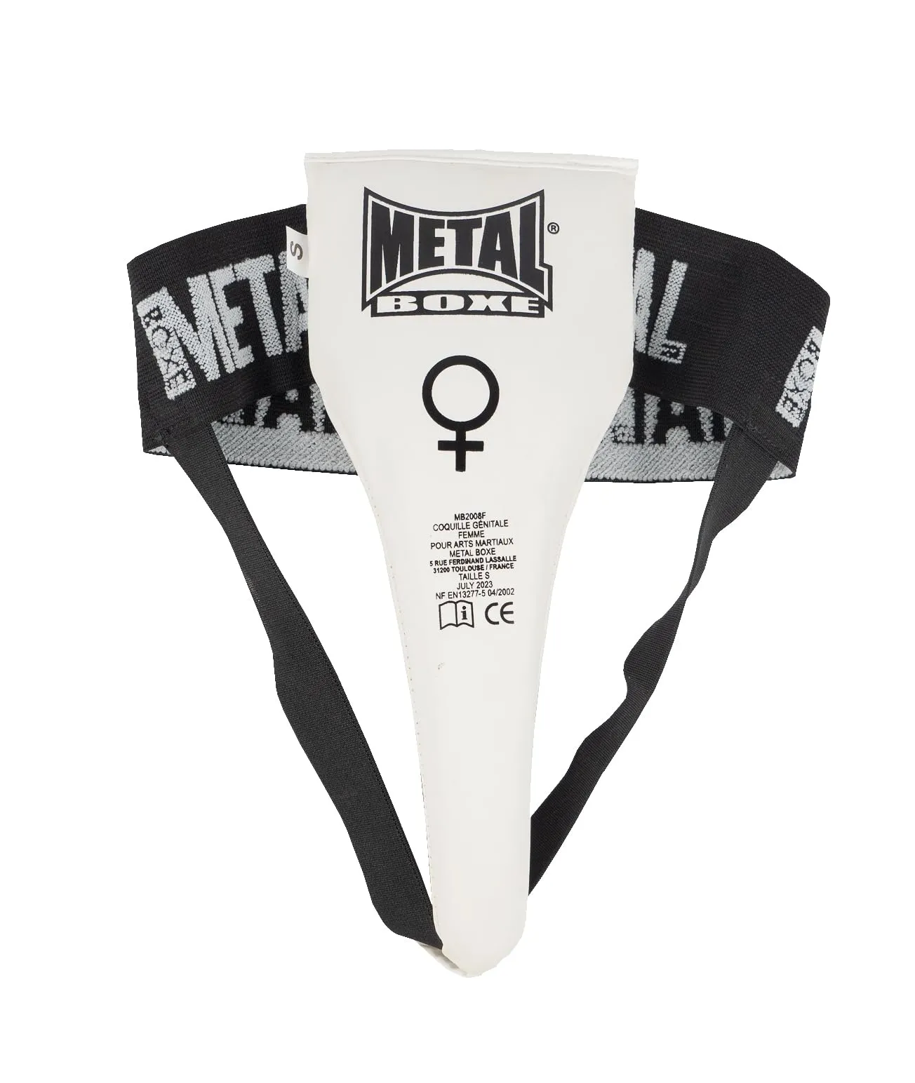 METAL BOXE - Conchiglia da donna, taglia S, bianco