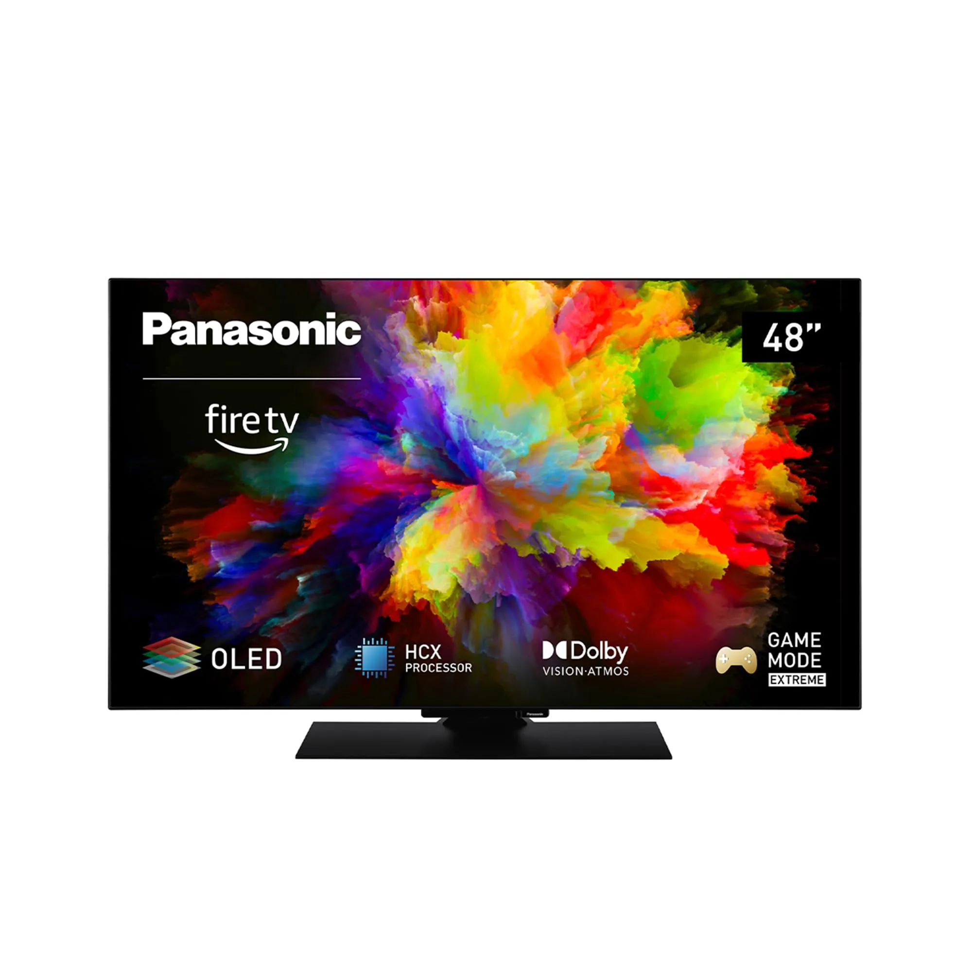 Panasonic TV-48Z80AEZ, Serie Z80 48 pollici Smart TV OLED 4K Ultra HD, 2024, Fire TV, Dolby Vision e Atmos, Modalità Game Extreme, Controllo Vocale Alexa, Airplay, Nero