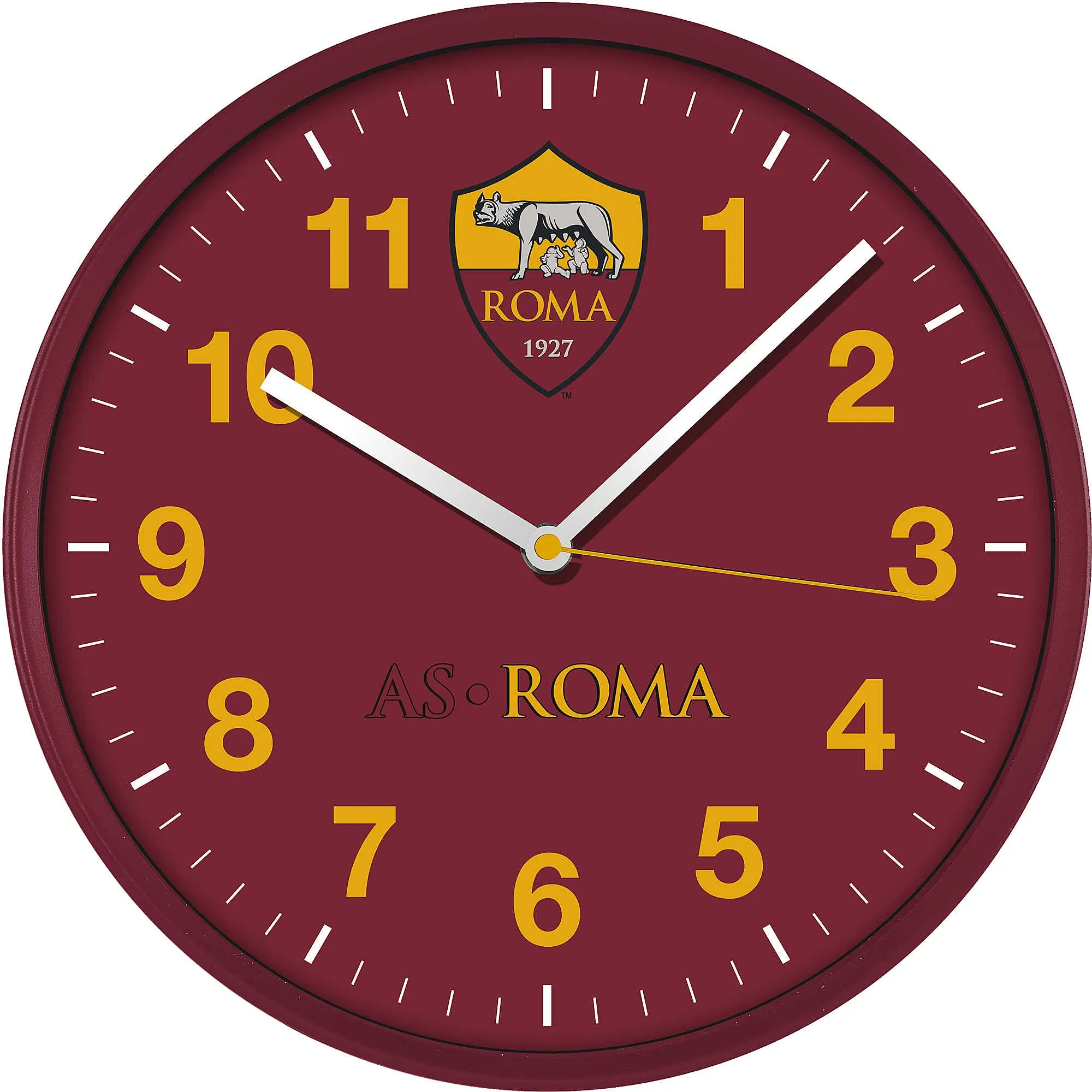 OROLOGIO DA PARETE AL QUARZO ROMA 30CM ABS