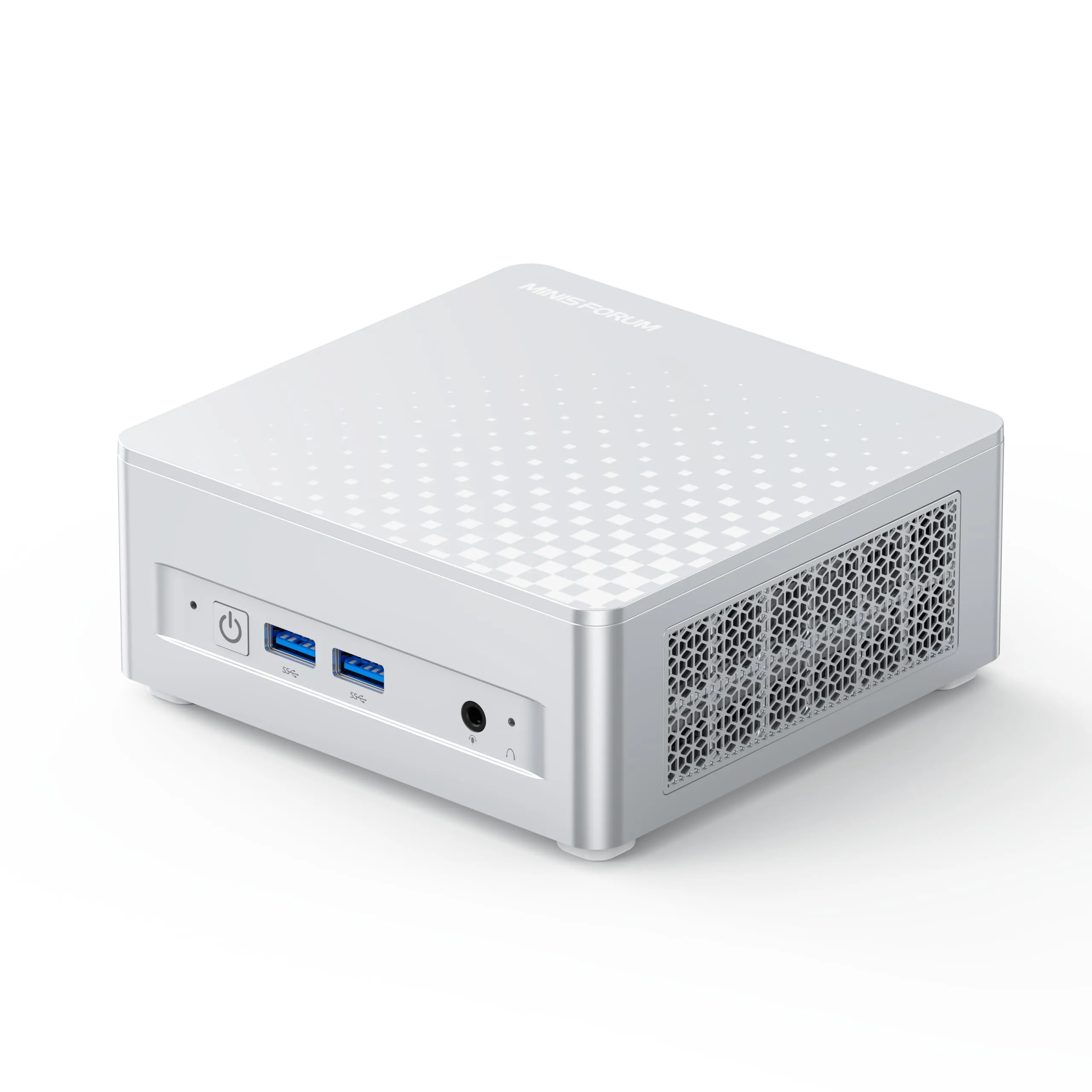 MINIS FORUM M1 Plus Mini PC, Intel Core i5-12600H (12C/16T, 4,5 GHz), 16 GB DDR5 RAM, SSD da 512 GB, display tripla 4K (HDMI/DP/USB 4.0), doppia porta 2,5 GbE, WiFi 6E, computer desktop compatto