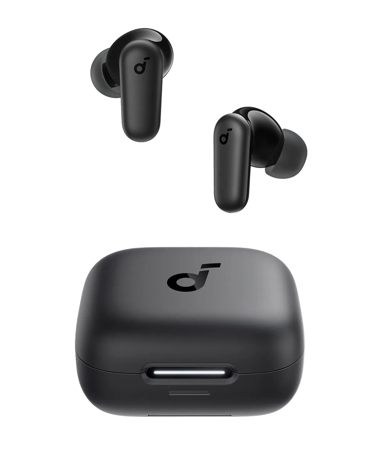 Soundcore P30i Cuffie Bluetooth di Anker, Auricolari Wireless con Cancellazione del Rumore Forte e Intelligente, Bassi Potenti, 45 Ore, Custodia e Supporto per Smartphone 2 in 1, IP54, Bluetooth 5.4