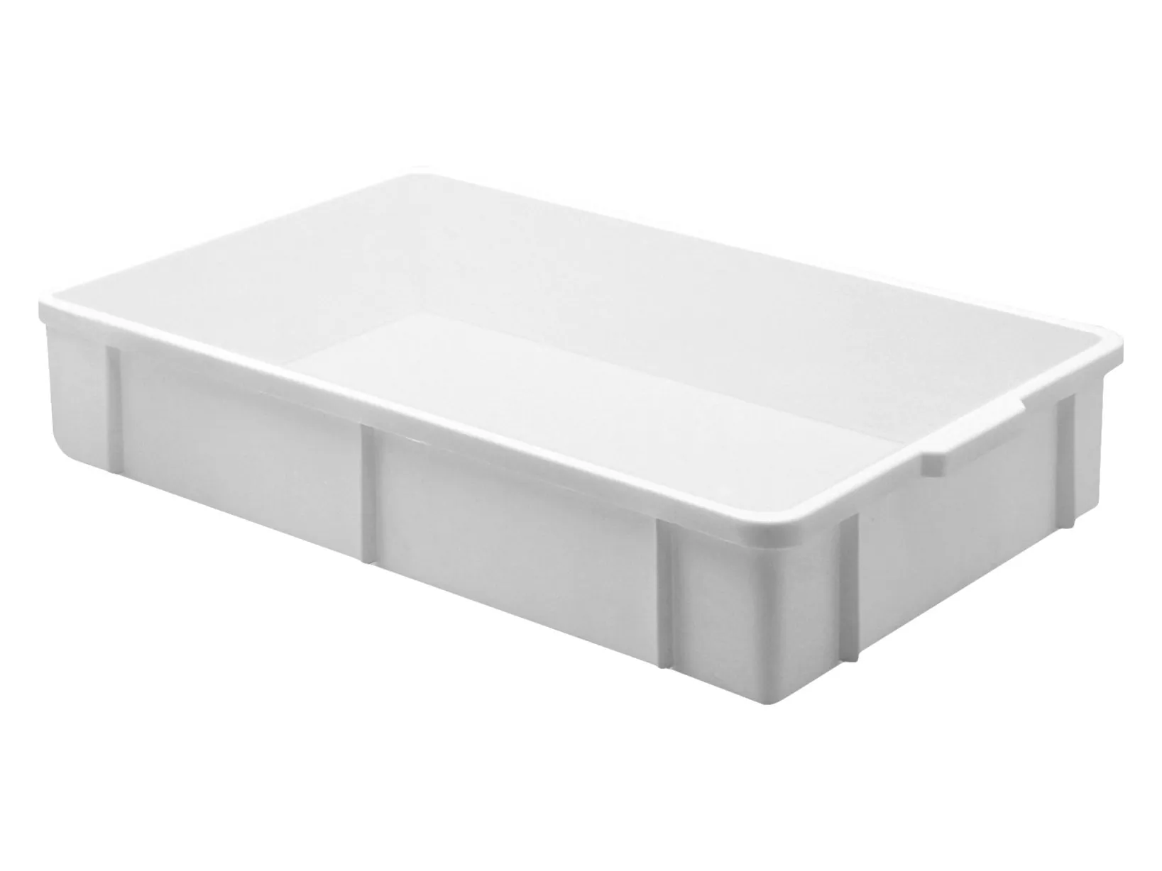 Giganplast Transport Cassetta, Plastica, Bianco, 60 x 40 x 16 cm
