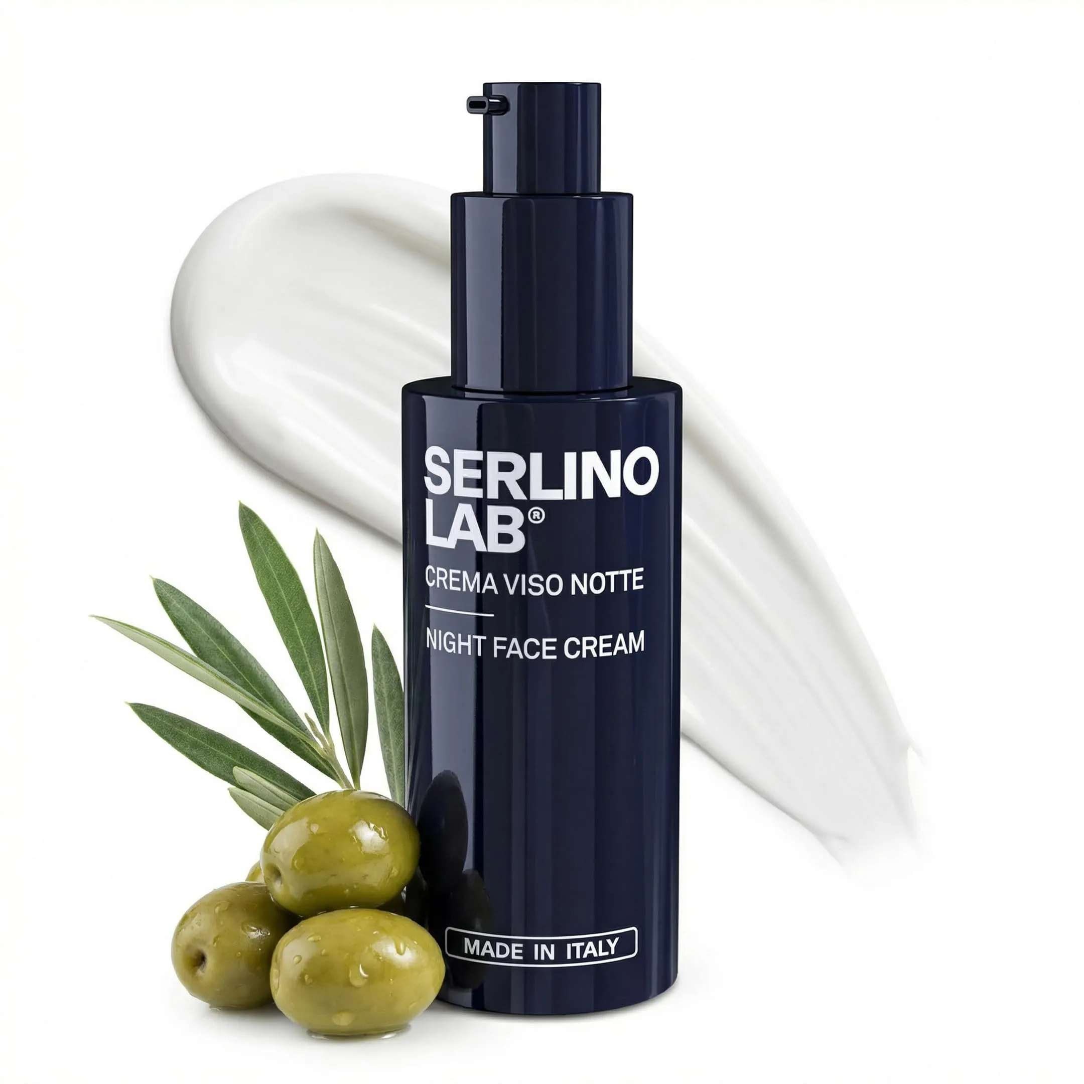 Omnis Uomo Crema Viso Notte Anti-Età - 50ml, idratante con Retinolo, Acido Ialuronico e Olio di Jojoba, Effetto Rinfrescante, Riduce Rughe e Macchie, Rende la Pelle Elastica e Luminosa