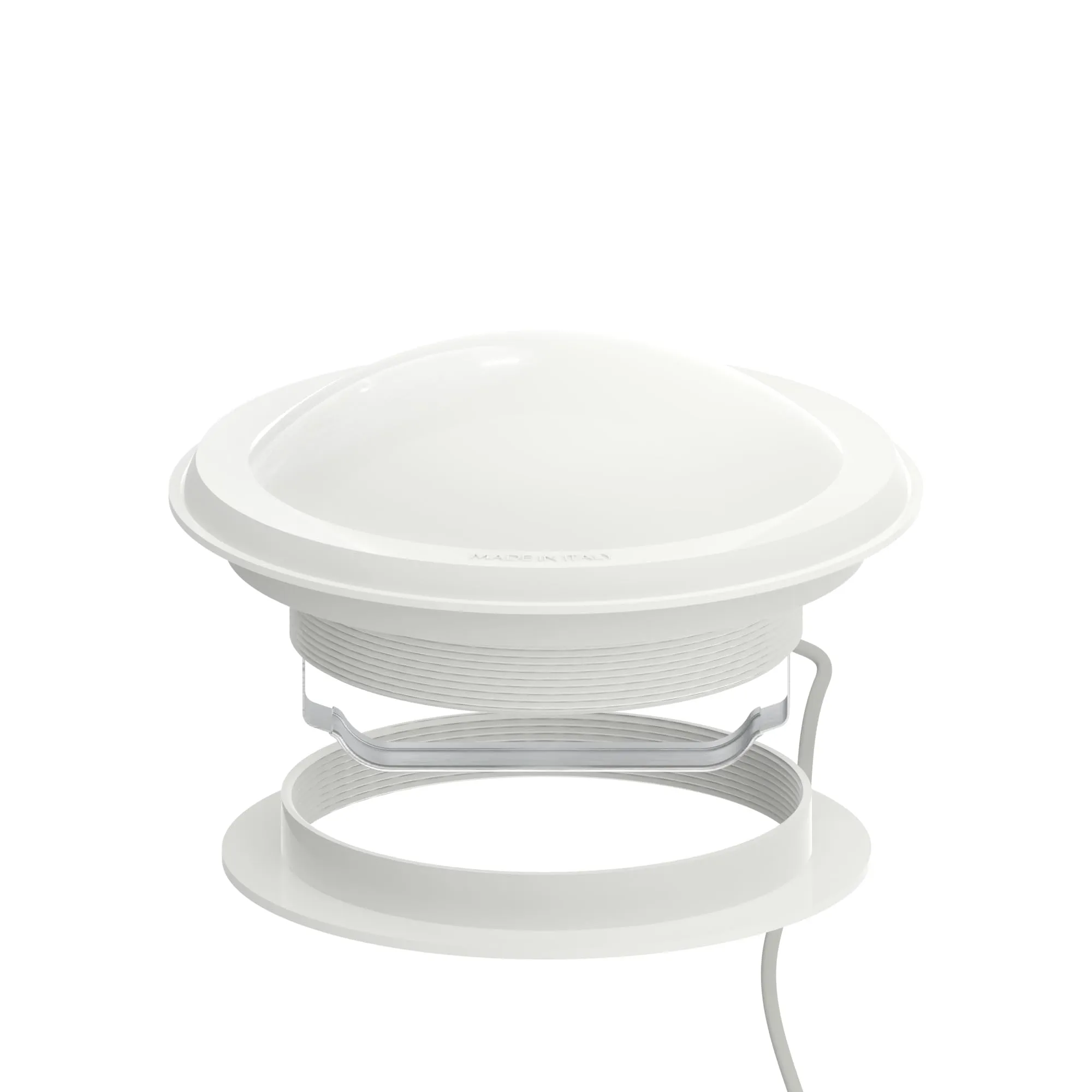 plikc Oblò sfiatatoio per camper, caravan e roulotte (Ghiera standard 40mm e ventola 12V)