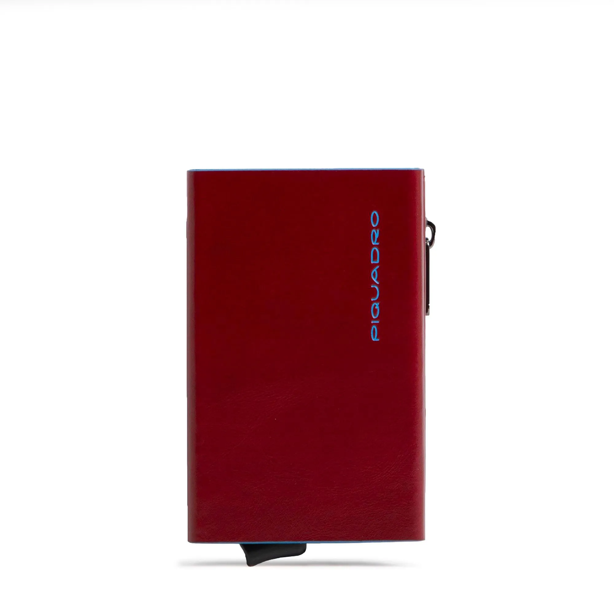 PIQUADRO Portafoglio compatto con portacarte automatico, porta monete e protezione RFID