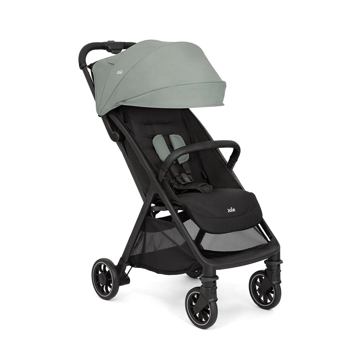 Joie - Pact Pro - Passeggino leggero e compatto - Facile da piegare con una mano - Compatibile con seggiolini auto e navicelle - Imbracatura a 5 punti - Sospensione Tutto Terreno - Abyss - Fin dalla