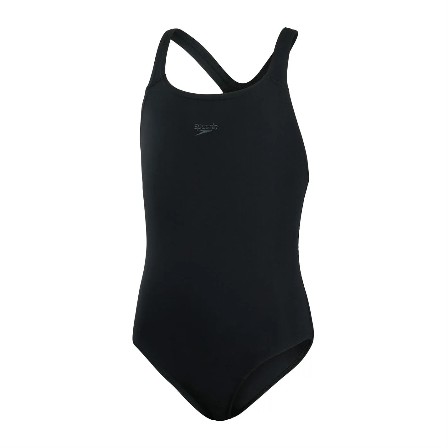 Speedo Eco Endurance+ Medalist Costume intero Bambina, Nero, 9-10 Anni