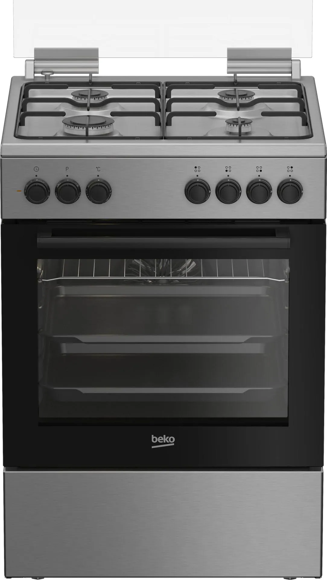 FBE62120XD - Cucina a gas con forno elettrico, n° 4 fuochi, 60x60 cm, Classe energetica A