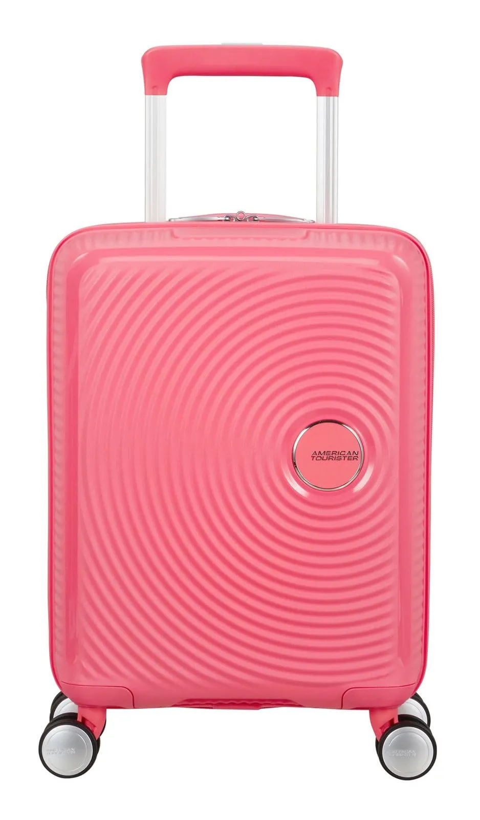 American Tourister Soundbox Mini - Trolley XS, Bagaglio Bambini, 47 cm, 22 L, Rosa (Sun Kissed Coral)