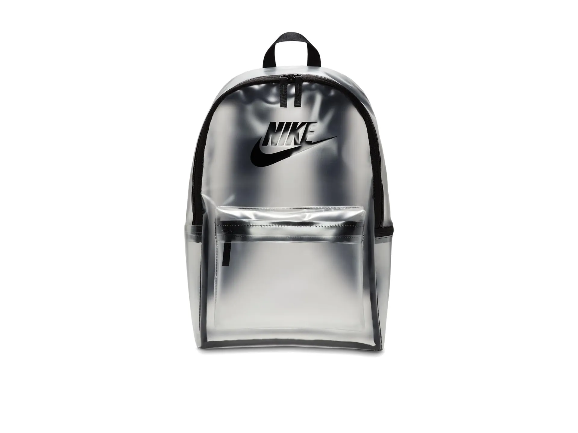 Nike Heritage Crystal Backpack (25l) (Little Big Kid) Zaino, Trasparente/Nero/Nero, Taglia Unica Unisex-Bambini e Ragazzi