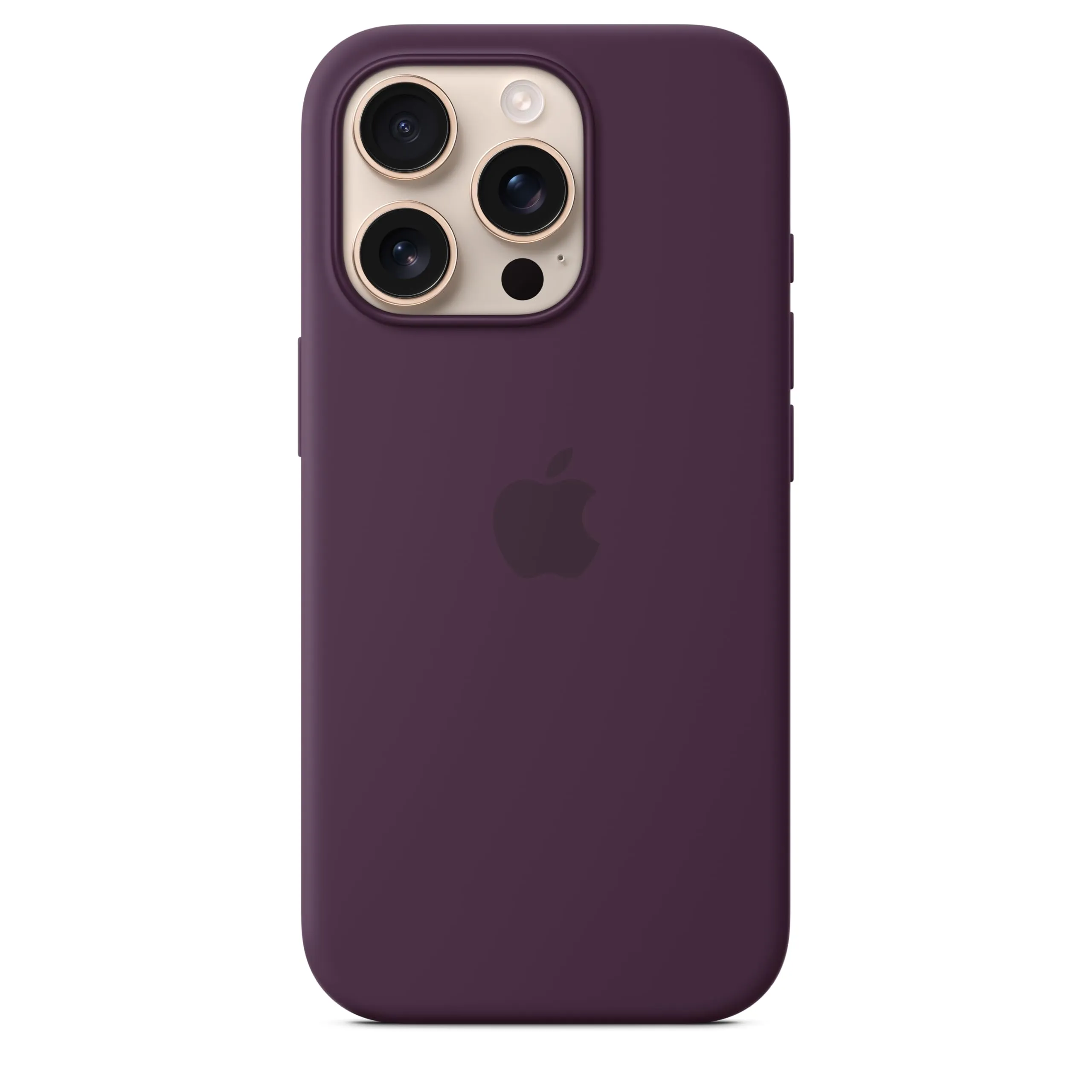 Apple Custodia MagSafe cover in silicone per iPhone 16 Pro - Prugna ​​​​​​​