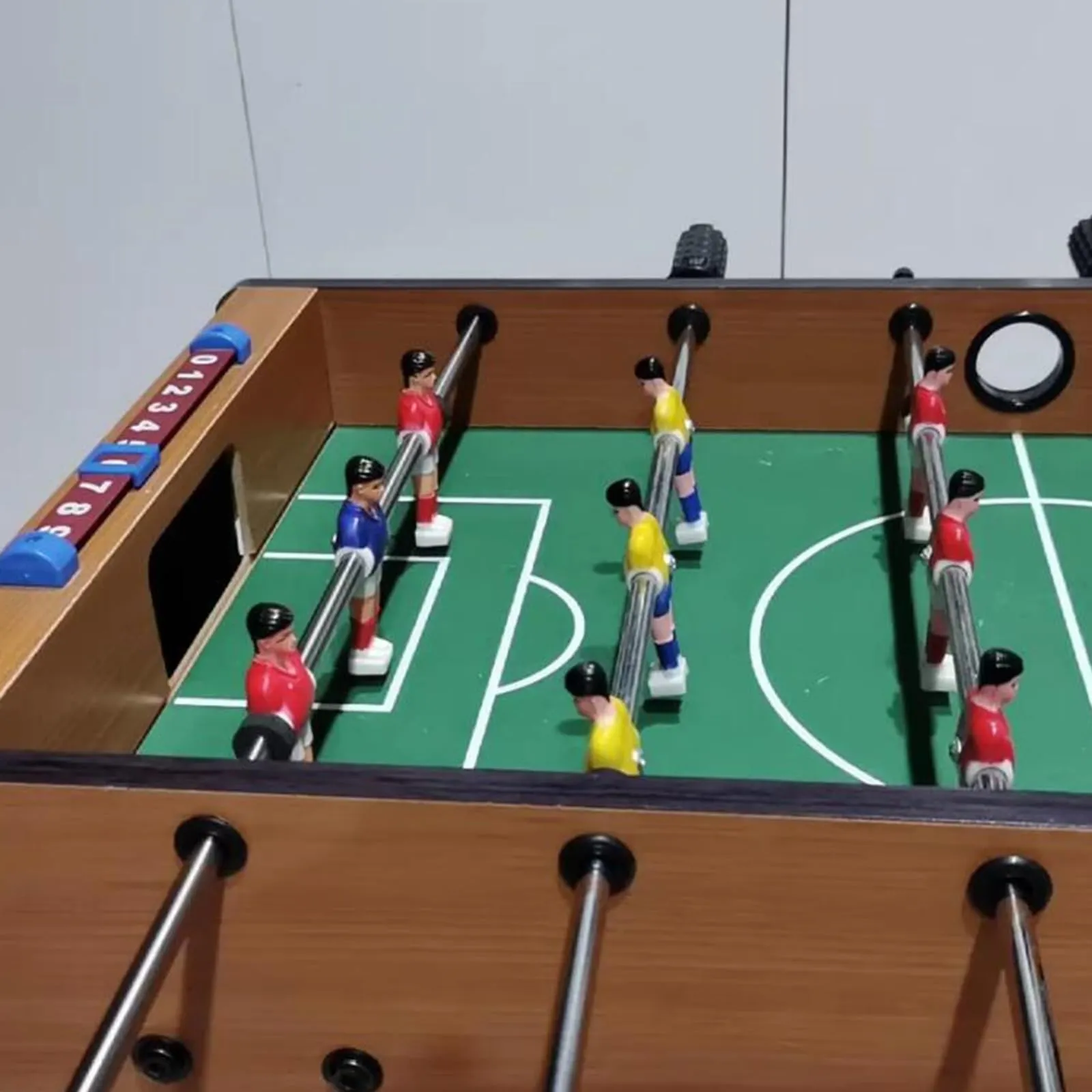 Ronyme 2X Aste di Ricambio per Biliardino 52.5 Cm, Set di Aste per Calcio Balilla con Foro da 2,5 Mm, Accessori per Calcio Balilla, per Le Parti di Ricambio del Tavolo da Calcio in Stile Torneo