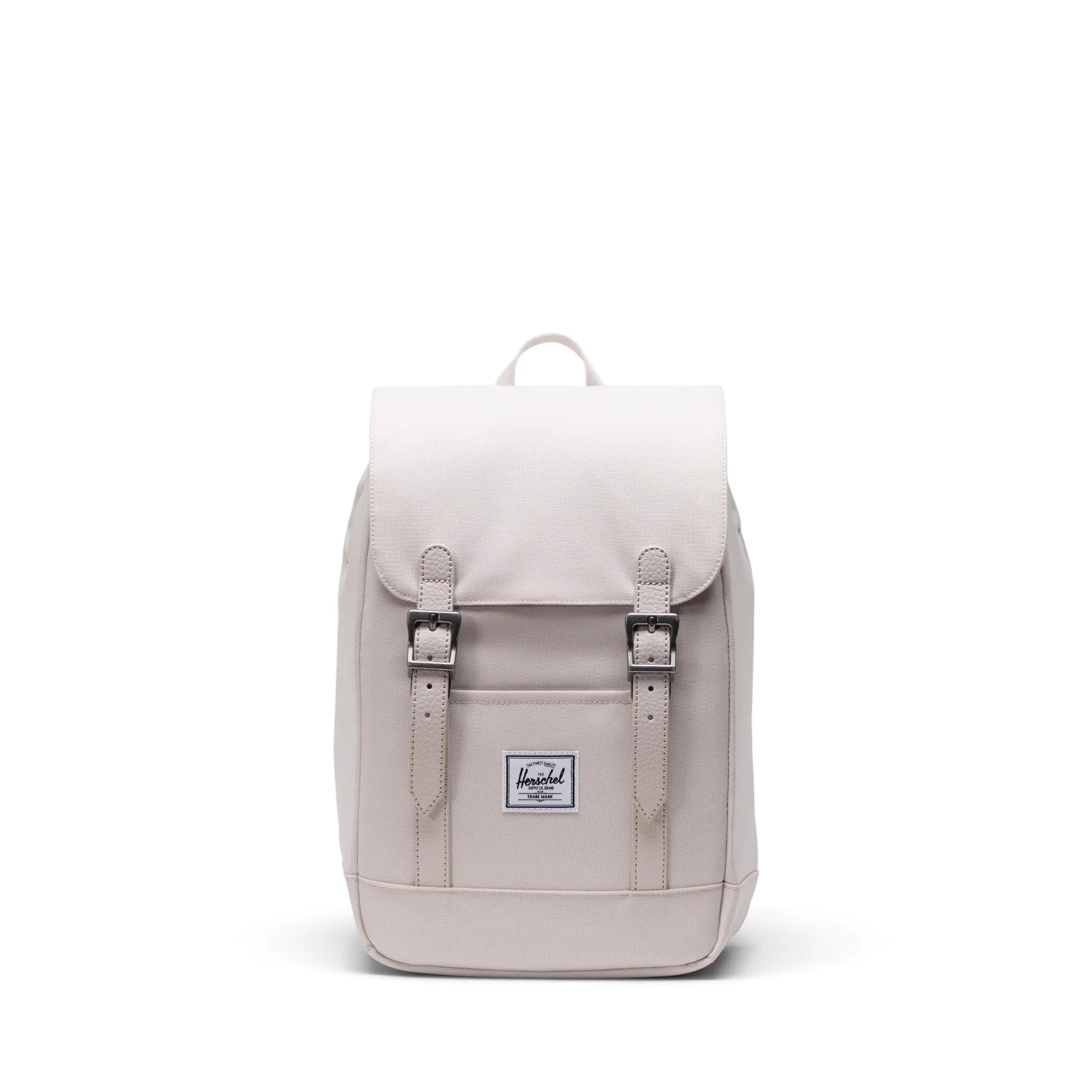 Herschel Zaino unisex, modello mini, unico scomparto, chiusura magnetica con cinghie, tasche interne e sul davanti, spallaci lisci e regolabili, manico per trasporto a mano, dimensioni 29x23x