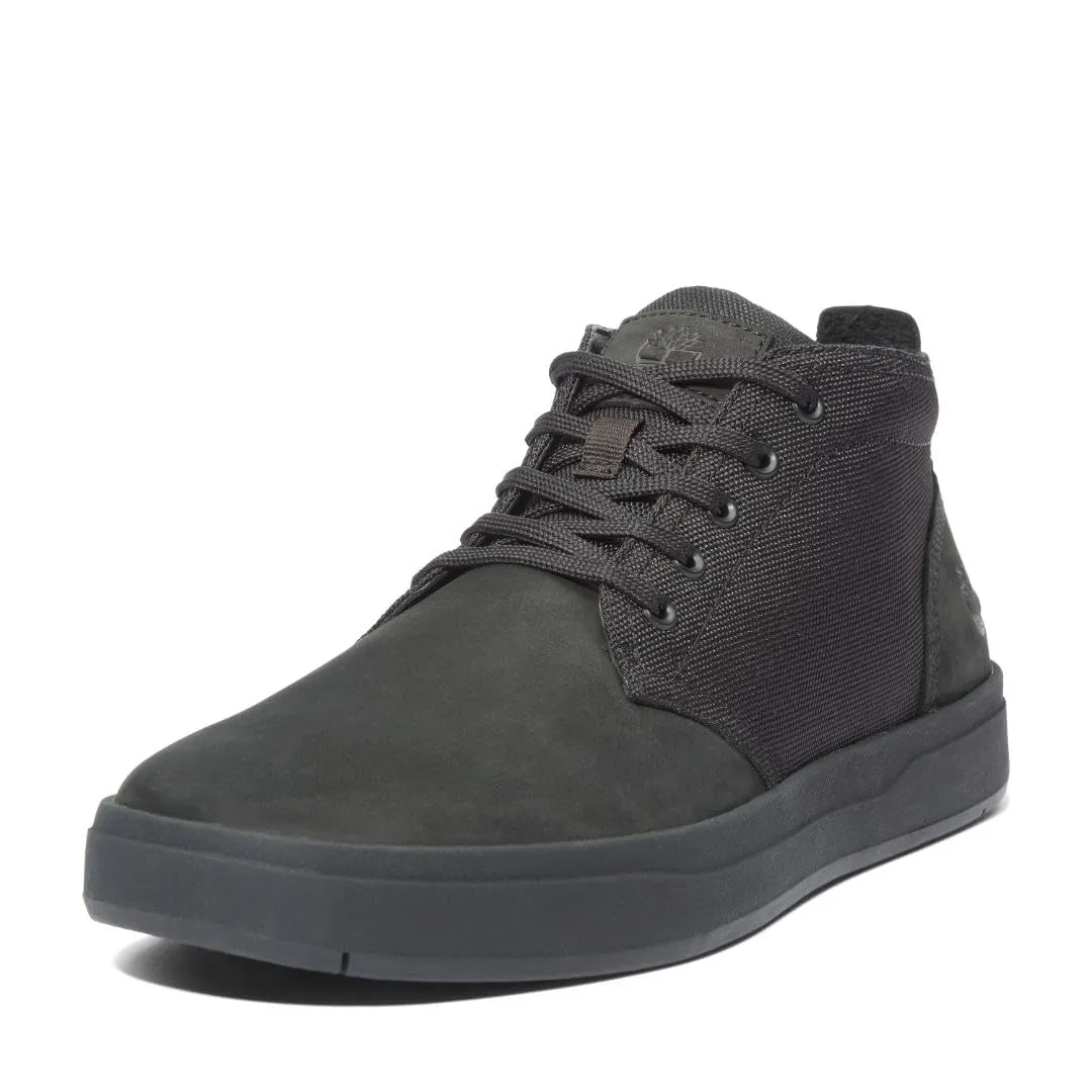 Timberland Davis Square F/L Chukka, Scarpe da Ginnastica Uomo, Black, 43 EU