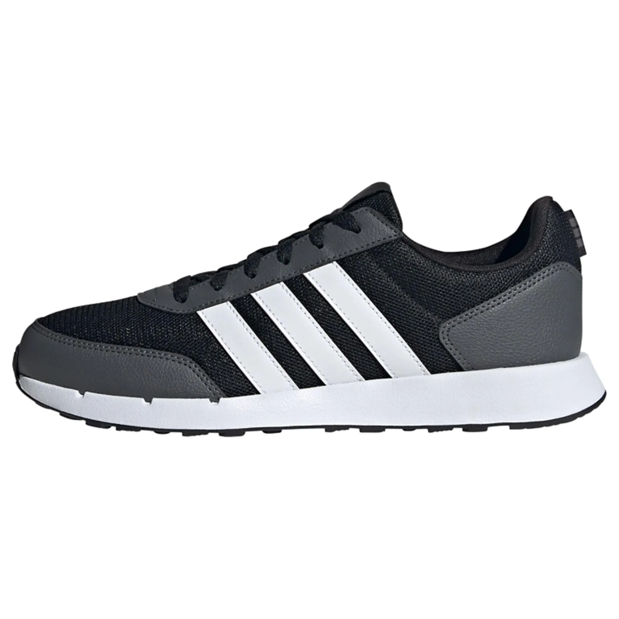 adidas Unisex - Adulto Run 50s Shoes, Core Black Cloud White Grey Six, 43 1/3 EU