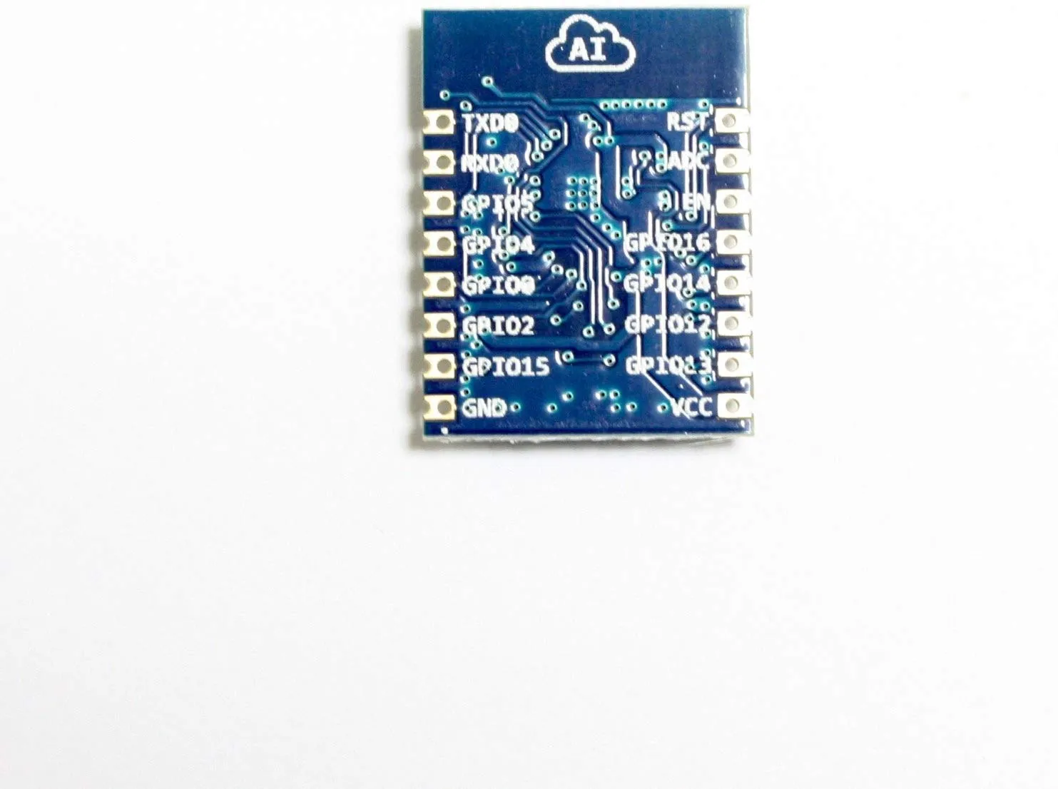 Paradisetronic.com ESP-07 Modulo WiFi con ESP8266 SoC, antenna in ceramica, UART, WiFi ad esempio per Arduino