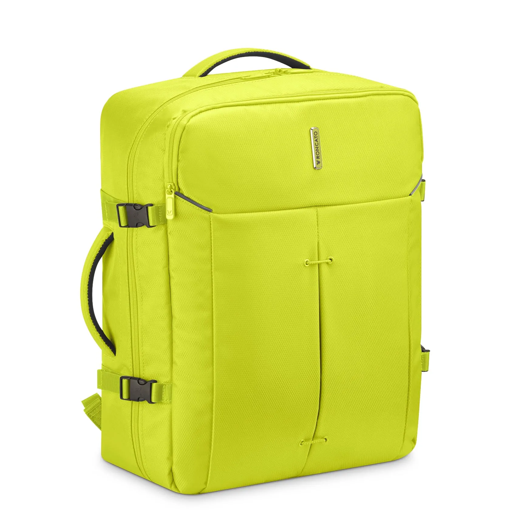 RONCATO Ironik 2.0 zaino da viaggio bagaglio a mano underseat 45x36x20 ultra leggero - CYBER LIME