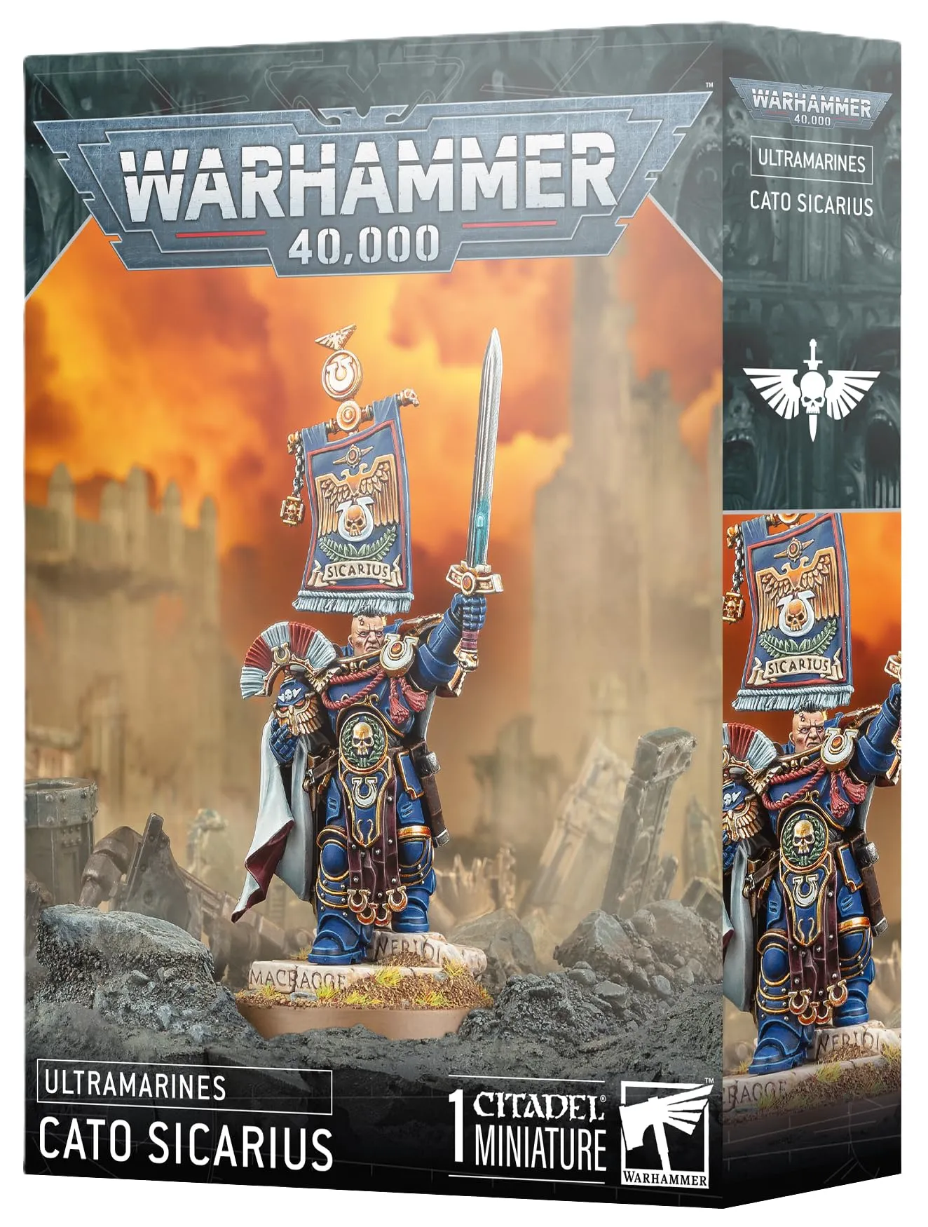 W4k - 55-73 - Ultramarines:Cato Sicarius - Games Workshop